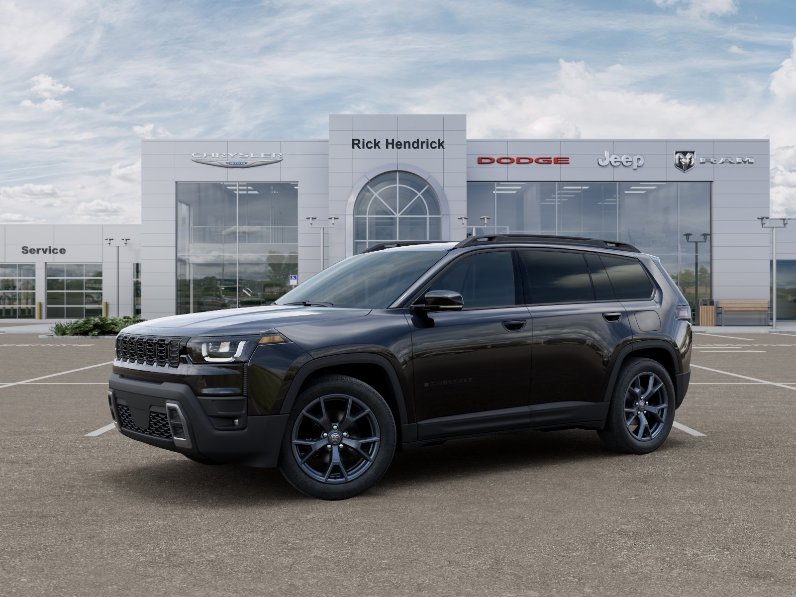 New 2026 Diamond Black Crystal Pearl-Coat Exterior Paint Jeep 85th Anniversary image 11