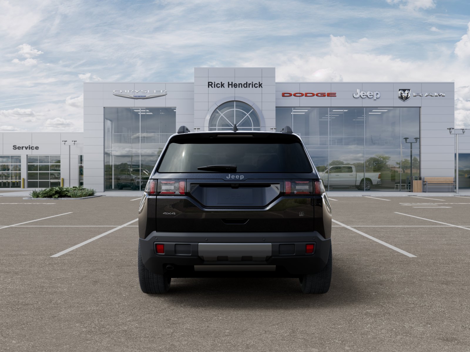 New 2026 Diamond Black Crystal Pearl-Coat Exterior Paint Jeep 85th Anniversary image 16