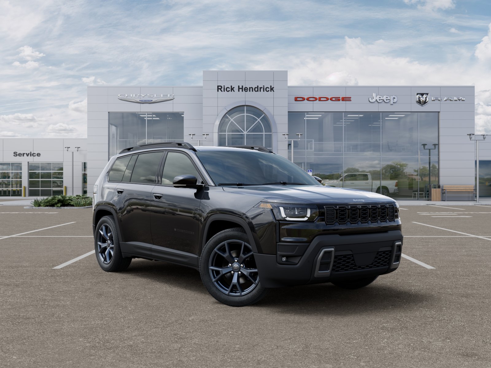 New 2026 Diamond Black Crystal Pearl-Coat Exterior Paint Jeep 85th Anniversary image 14