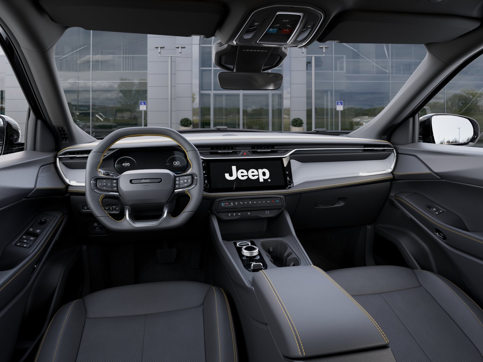 New 2026 Diamond Black Crystal Pearl-Coat Exterior Paint Jeep 85th Anniversary image 23