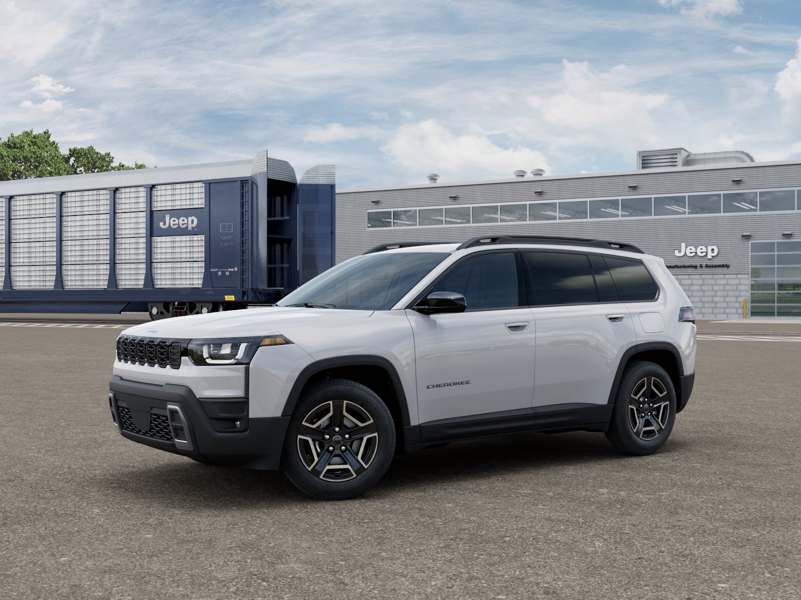 New 2026 Bright White Clearcoat Jeep Laredo image 28