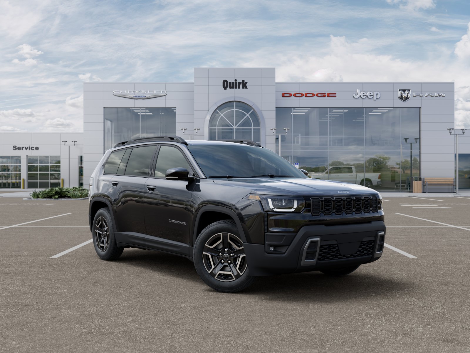 New 2026 Diamond Black Crystal Pearlcoat Jeep Limited image 31