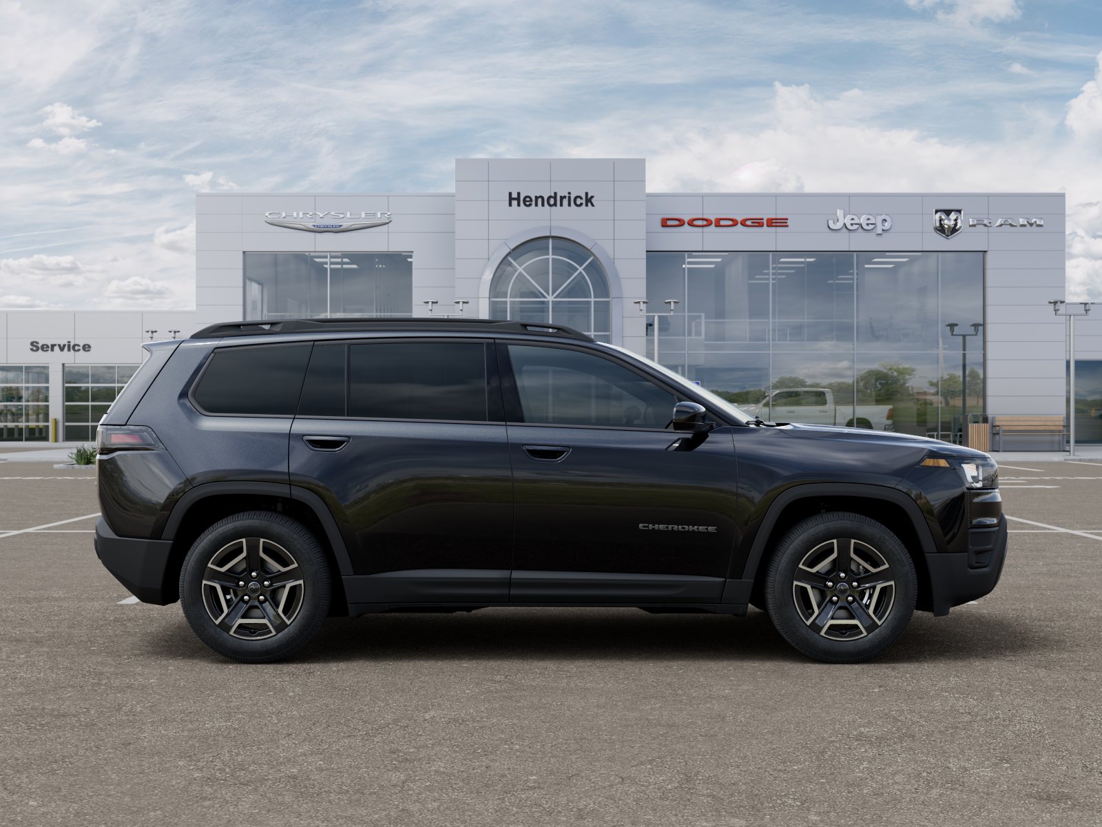New 2026 Diamond Black Crystal Pearl-Coat Exterior Paint Jeep Laredo image 47