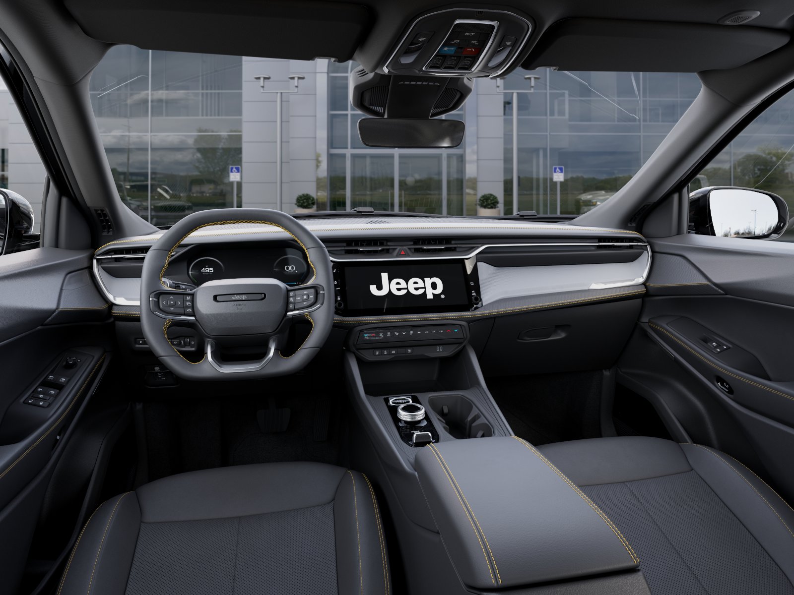 New 2026 Diamond Black Crystal Pearl-Coat Exterior Paint Jeep 85th Anniversary image 75