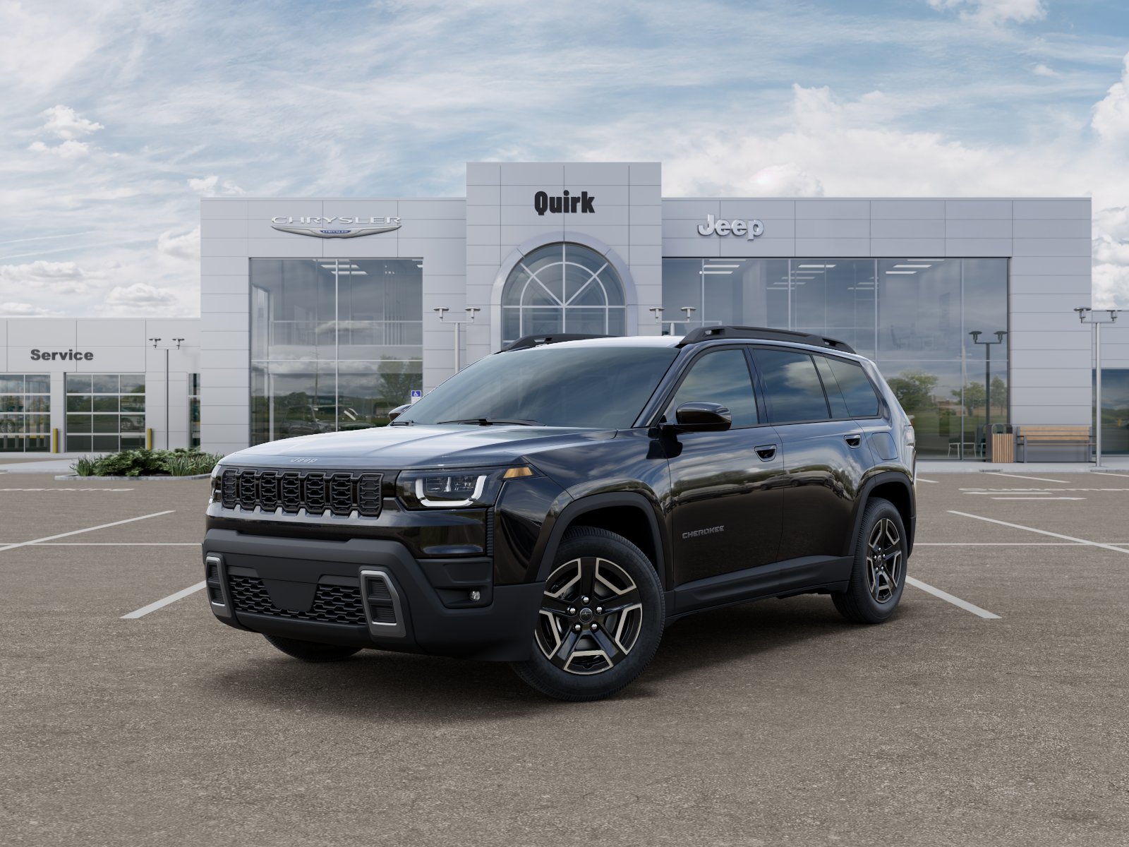 New 2026 Diamond Black Crystal Pearlcoat Jeep Laredo image 27