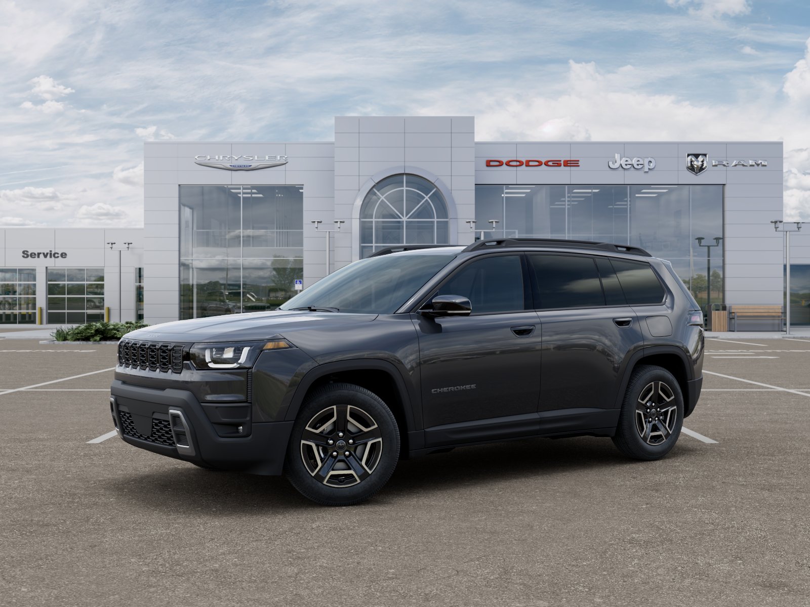 New 2026 Sting-Gray Clear-Coat Exterior Paint Jeep Limited image 28