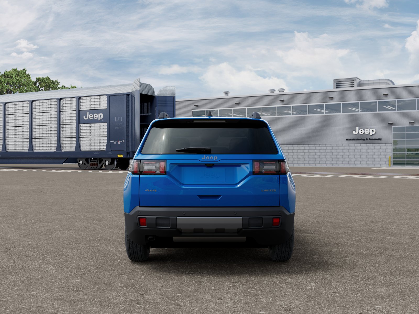 New 2026 Hydro Blue Pearl-Coat Exterior Jeep CHEROKEE LIMITED 4X4 image 7