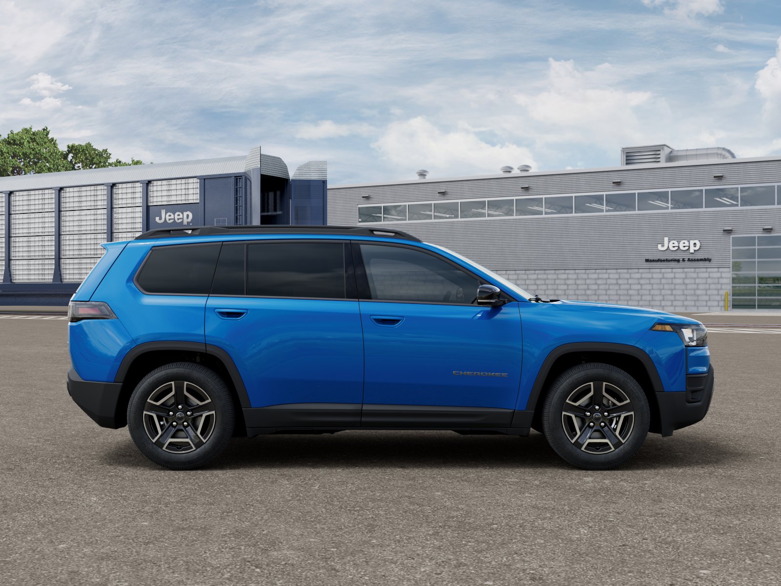 New 2026 Hydro Blue Pearl-Coat Exterior Jeep CHEROKEE LIMITED 4X4 image 21