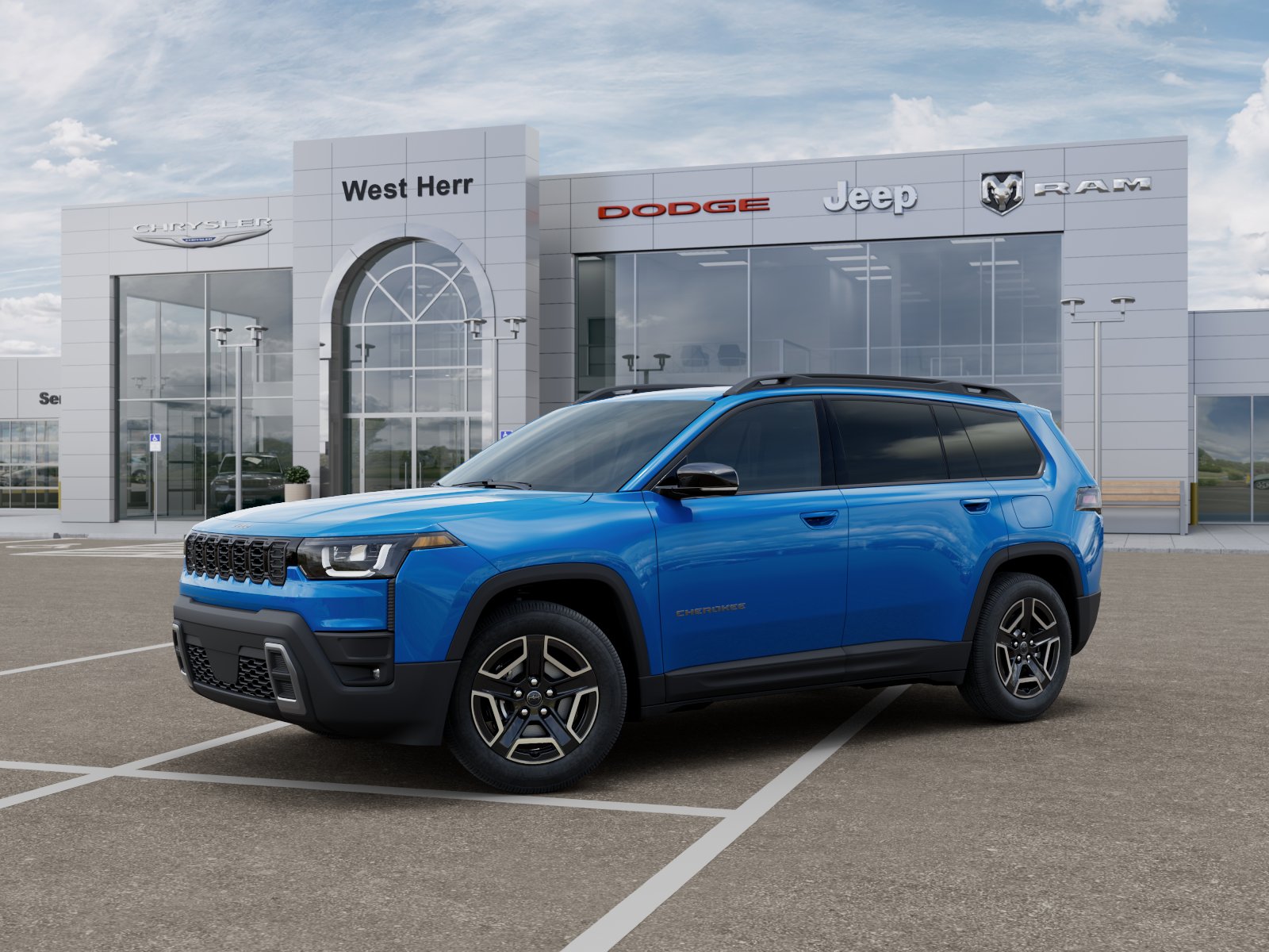 New 2026 Hydro Blue Pearlcoat Jeep Limited image 2