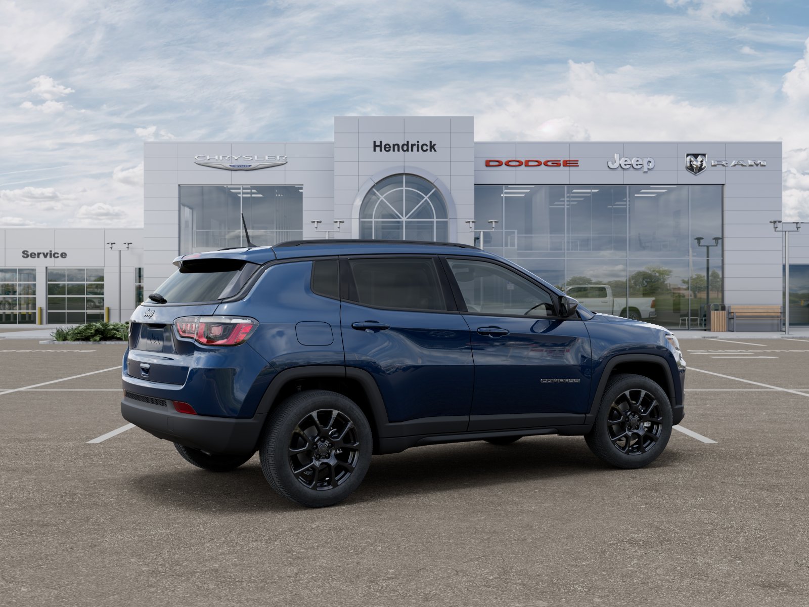 New 2026 Fathom Blue Pearl Coat Jeep Latitude Altitude image 32