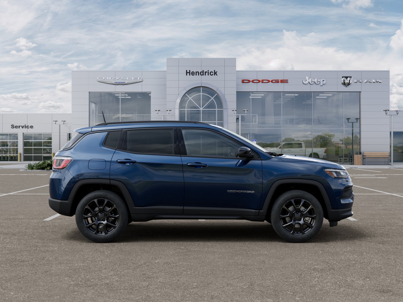 New 2026 Fathom Blue Pearl Coat Jeep Latitude Altitude image 48