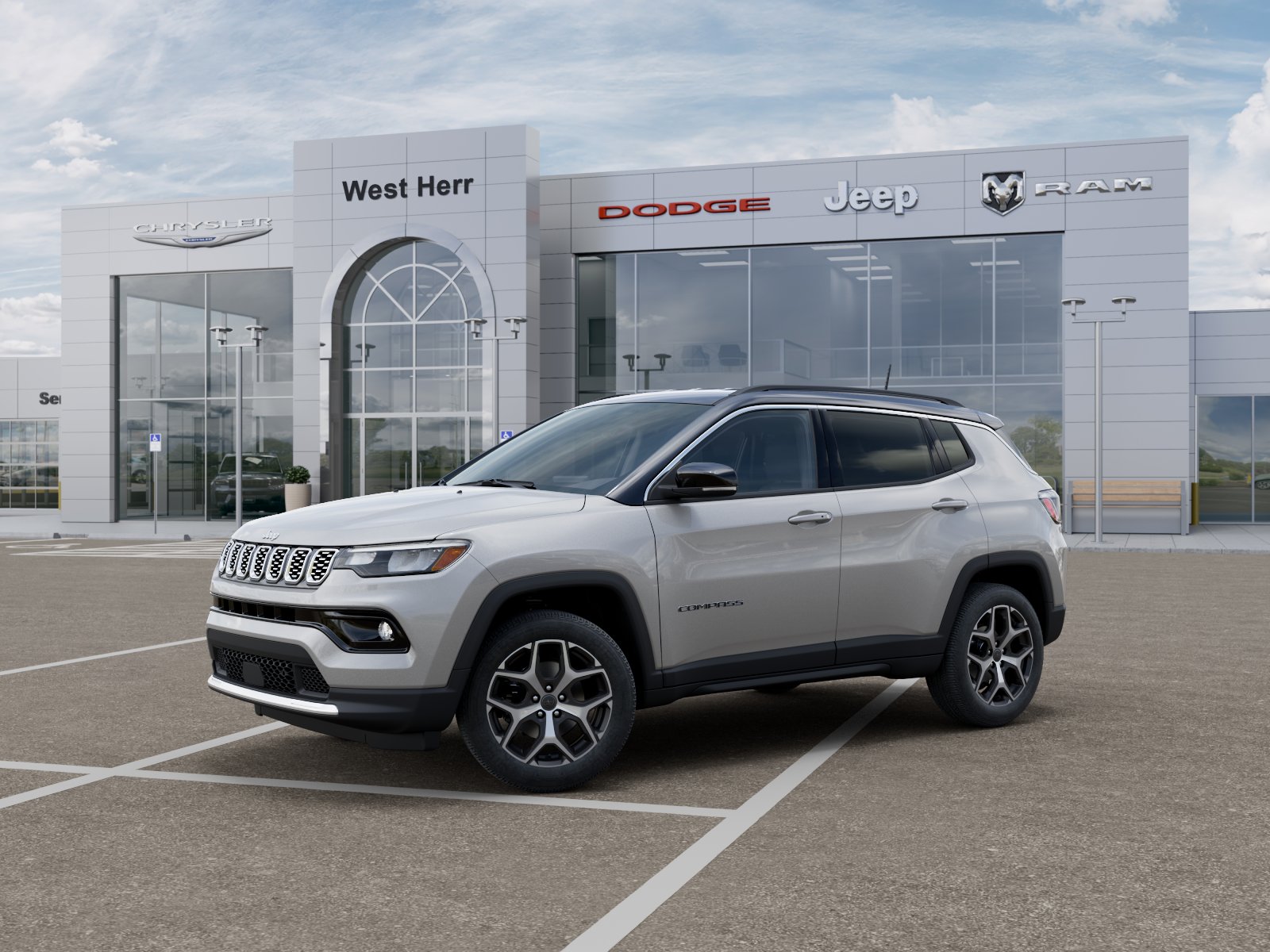 New 2026 Silver Zynith Metallic Clearcoat Jeep Limited image 2