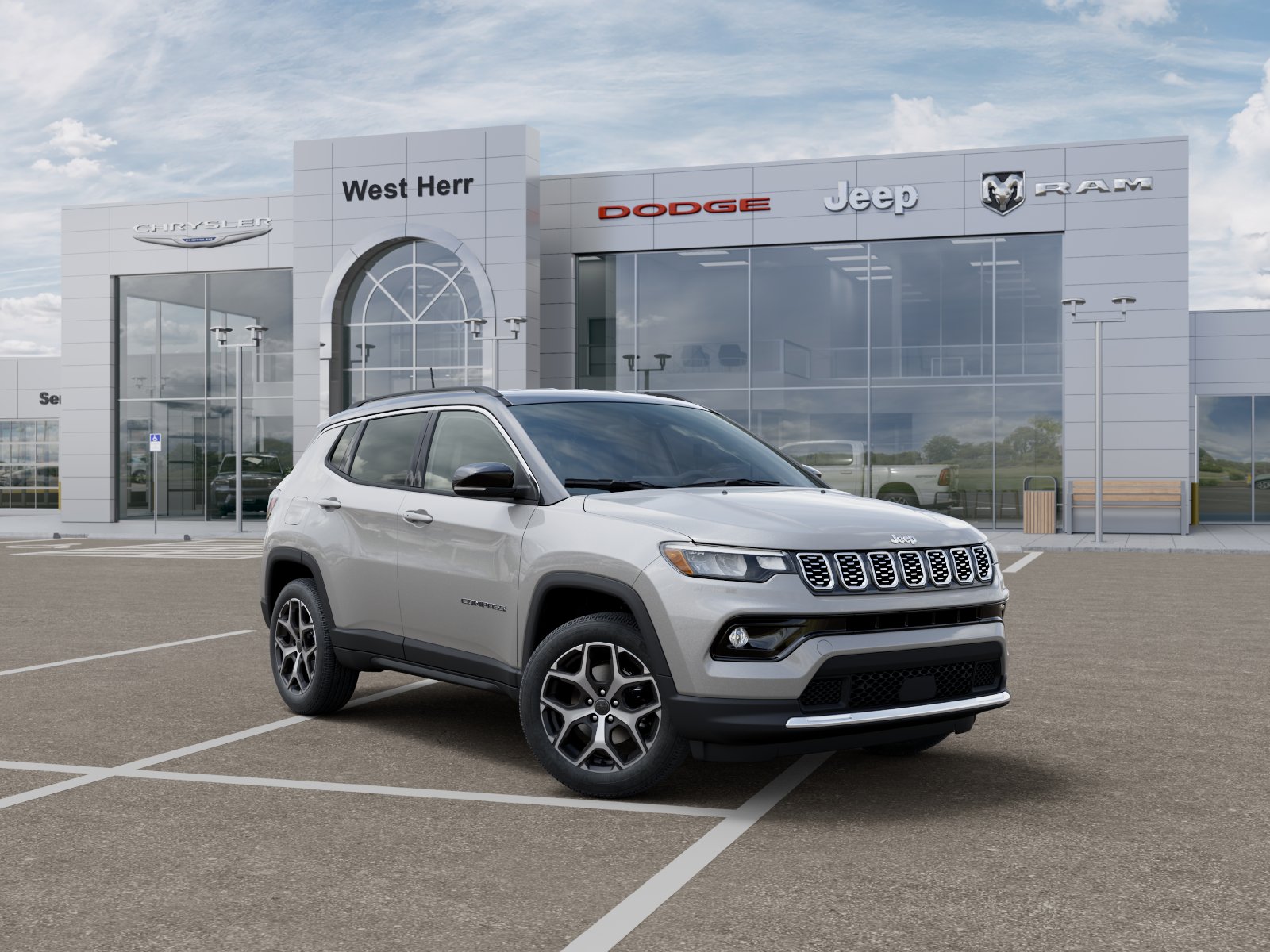 New 2026 Silver Zynith Metallic Clearcoat Jeep Limited image 5