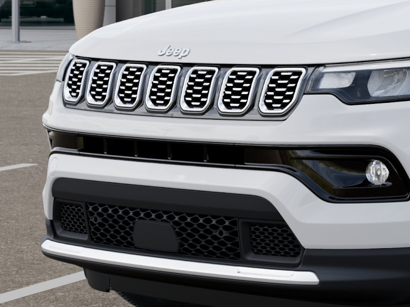 New 2026 Bright White Clear-Coat Exteri Jeep COMPASS LIMITED 4X4 image 11