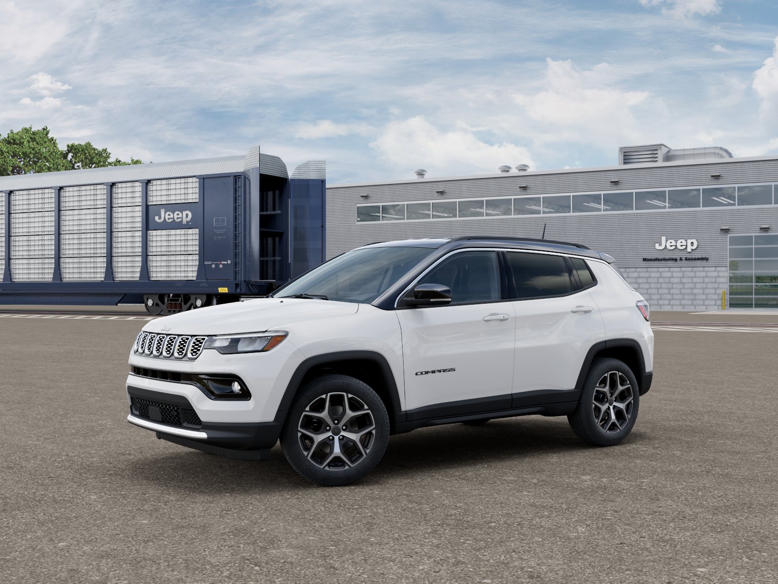 New 2026 Bright White Clearcoat Jeep Limited image 2