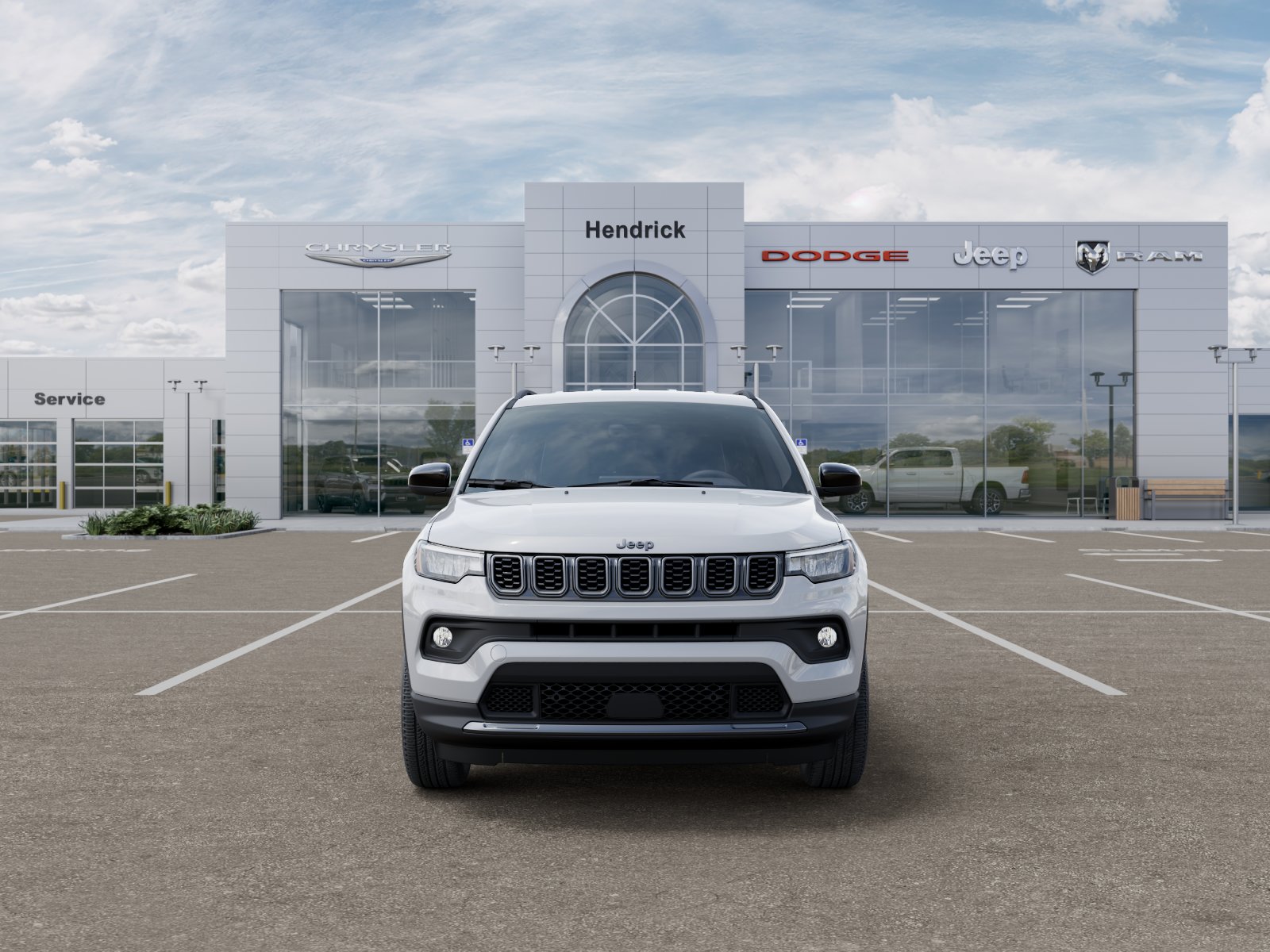 New 2026 Bright White Clear-Coat Exterior Paint Jeep Latitude Altitude image 40