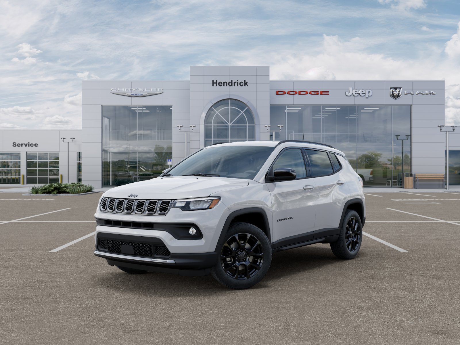 New 2026 Bright White Clear-Coat Exterior Paint Jeep Latitude Altitude image 35
