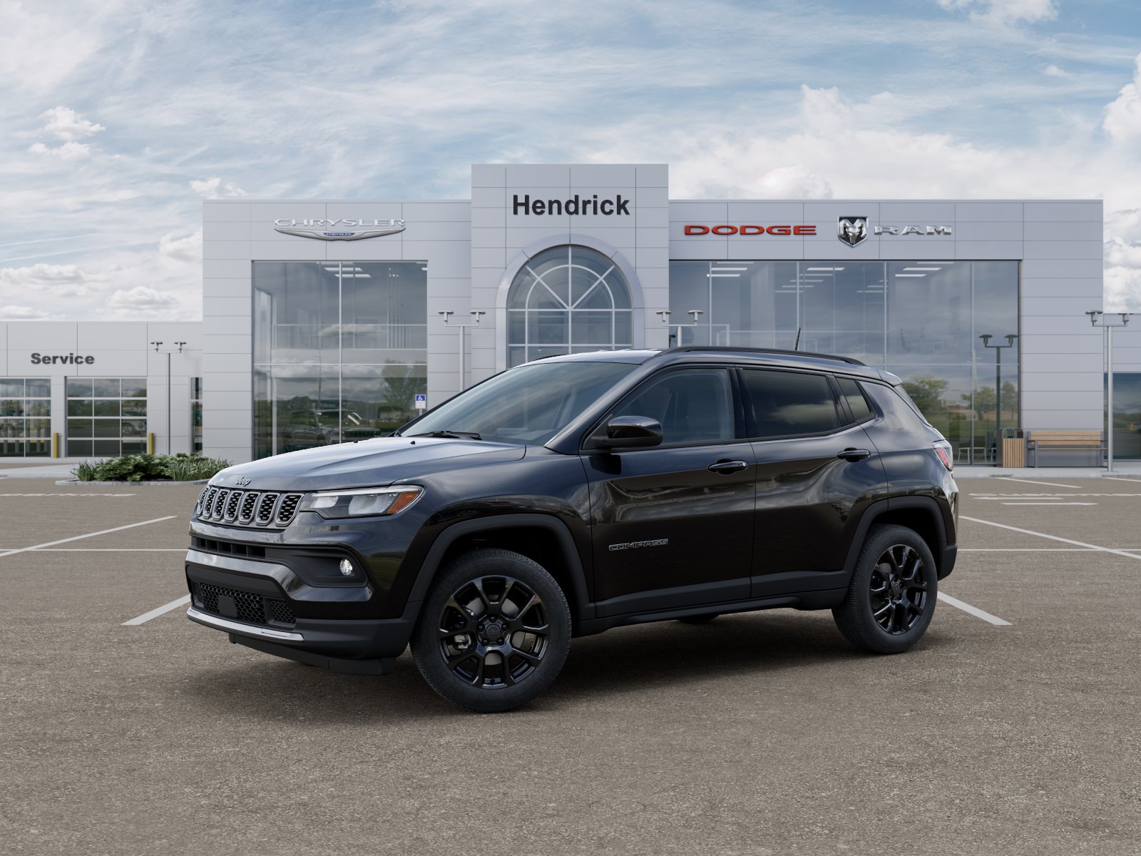 New 2026 Diamond Black Crystal Pearlcoat Jeep Latitude Altitude image 63