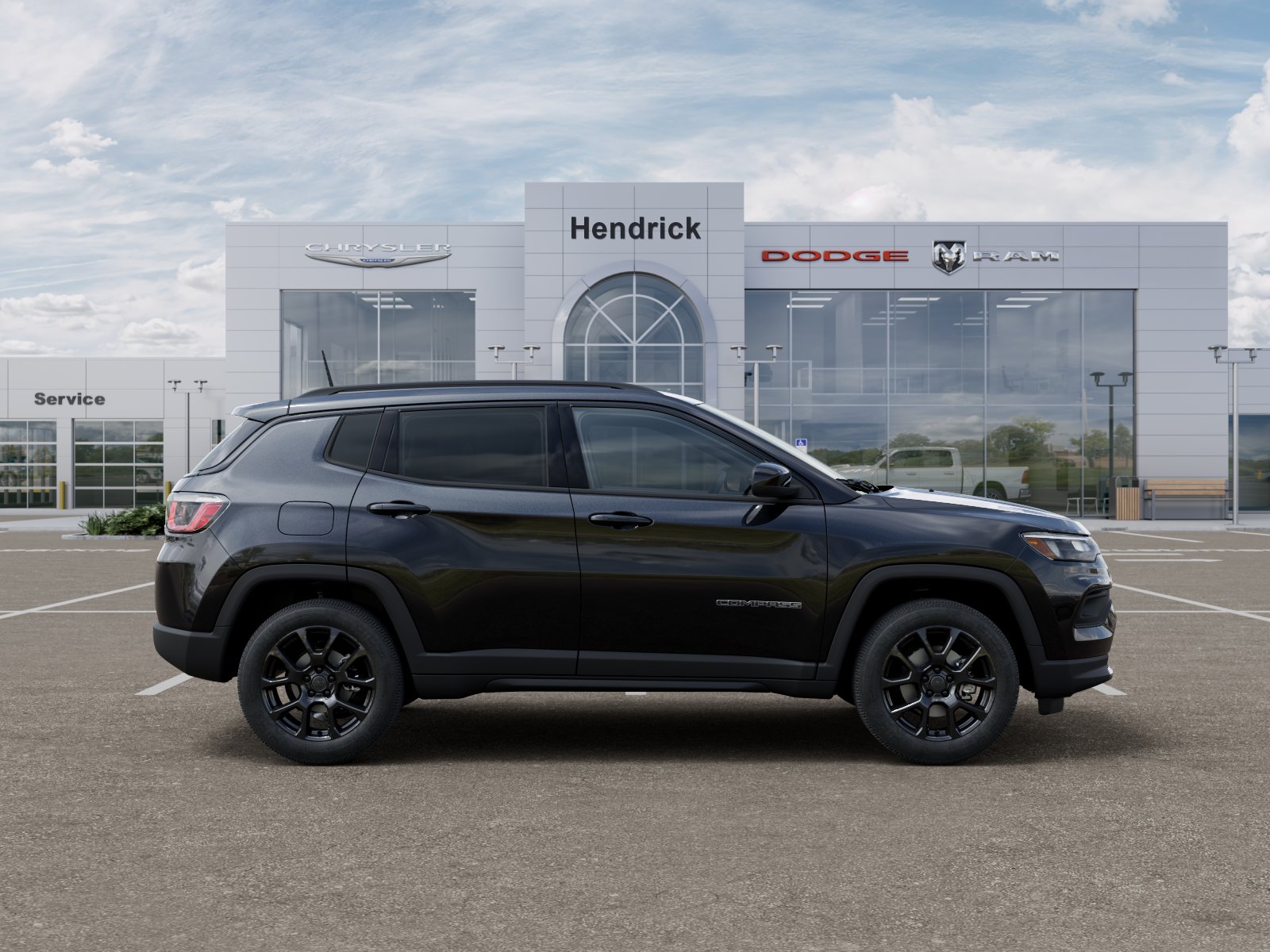 New 2026 Diamond Black Crystal Pearlcoat Jeep Latitude Altitude image 81