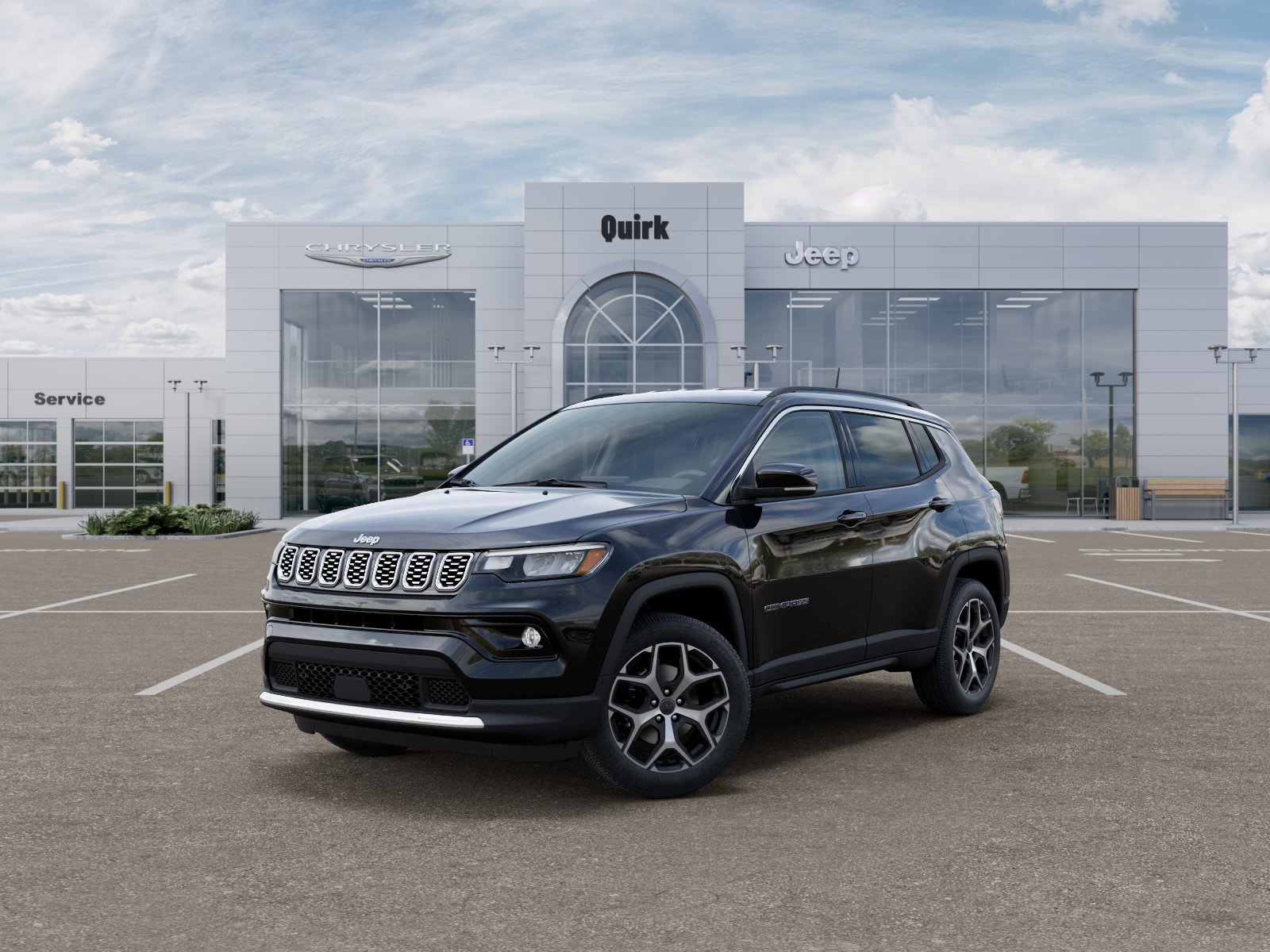 New 2026 Diamond Black Crystal Pearlcoat Jeep Limited image 27