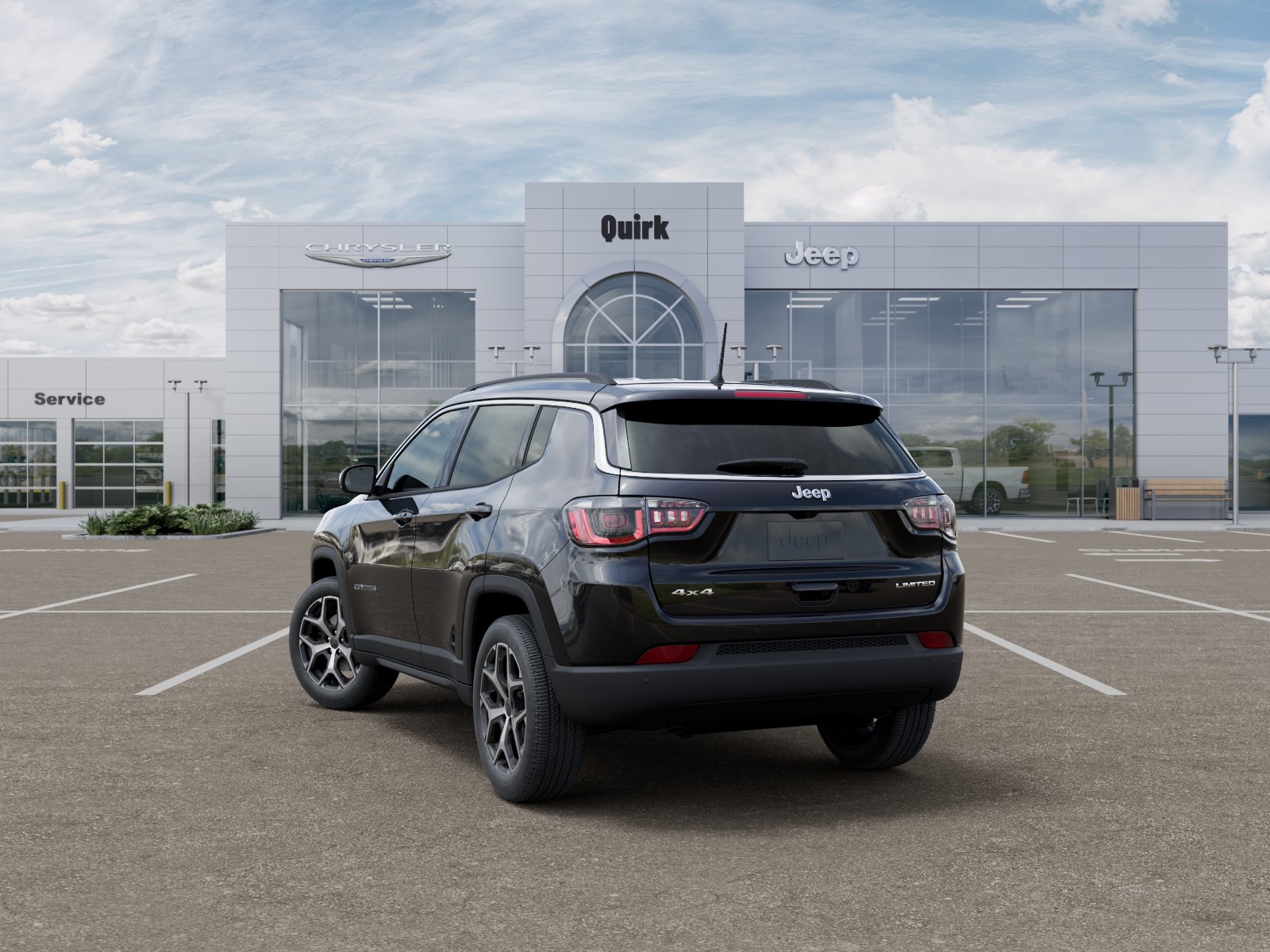 New 2026 Diamond Black Crystal Pearlcoat Jeep Limited image 29