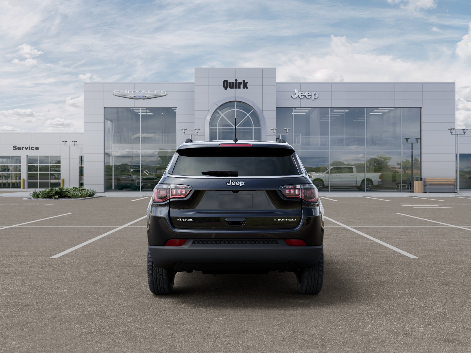 New 2026 Diamond Black Crystal Pearlcoat Jeep Limited image 33
