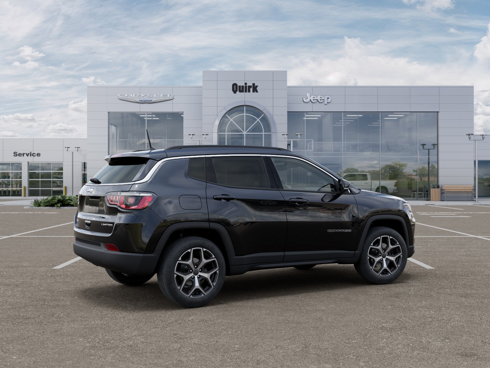 New 2026 Diamond Black Crystal Pearlcoat Jeep Limited image 30