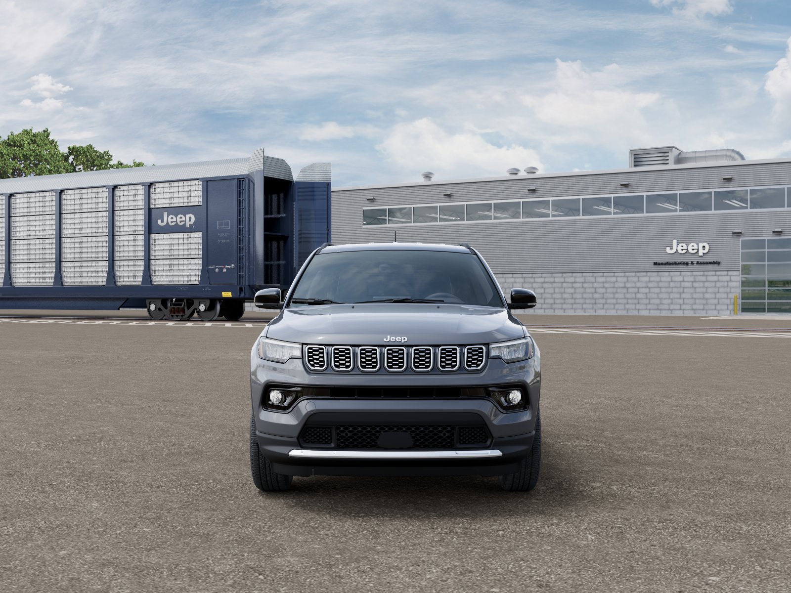 New 2026 Sting-Gray Clear-Coat Exterior Paint Jeep Limited image 6