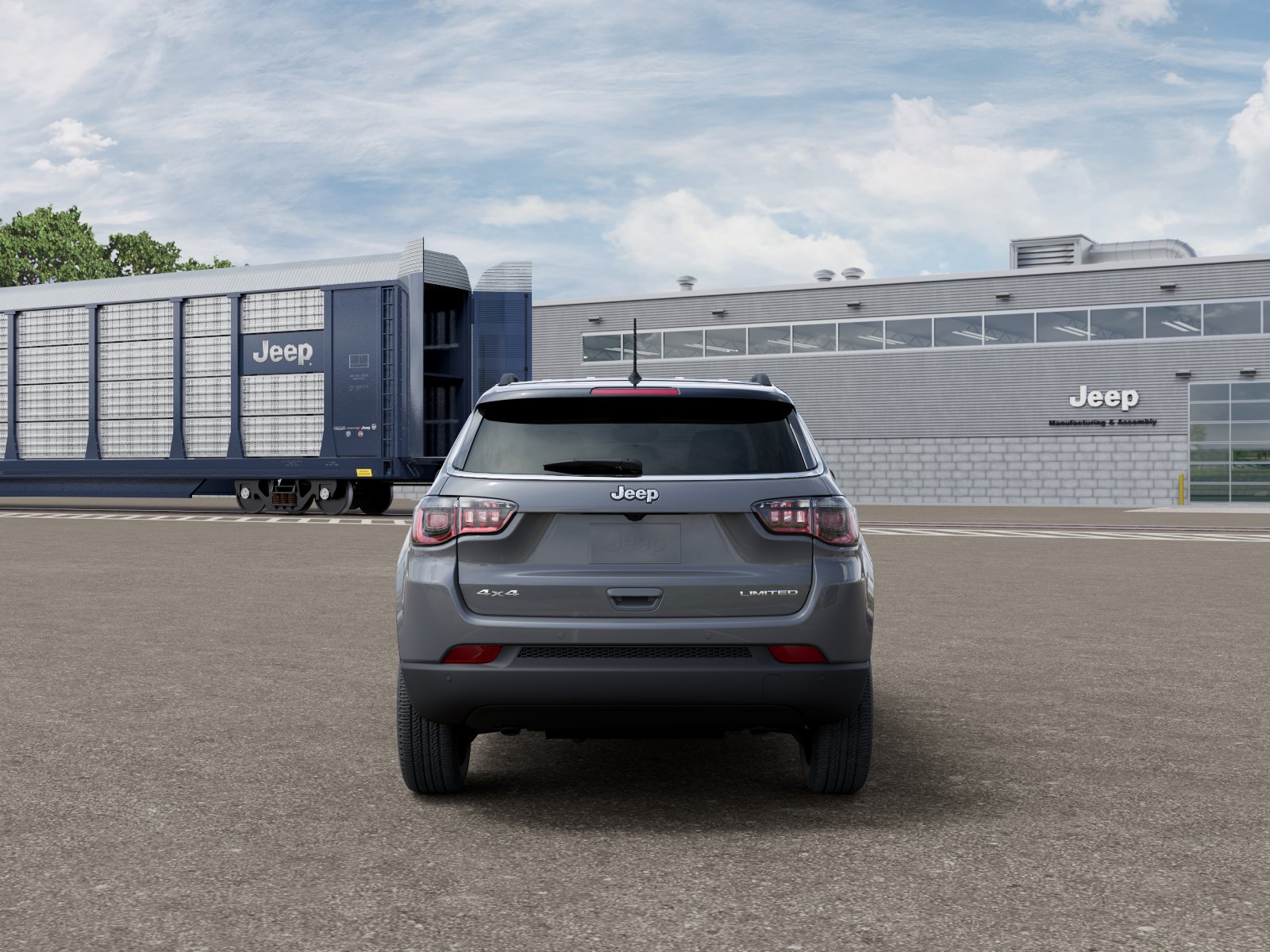 New 2026 Sting-Gray Clear-Coat Exterior Paint Jeep Limited image 7