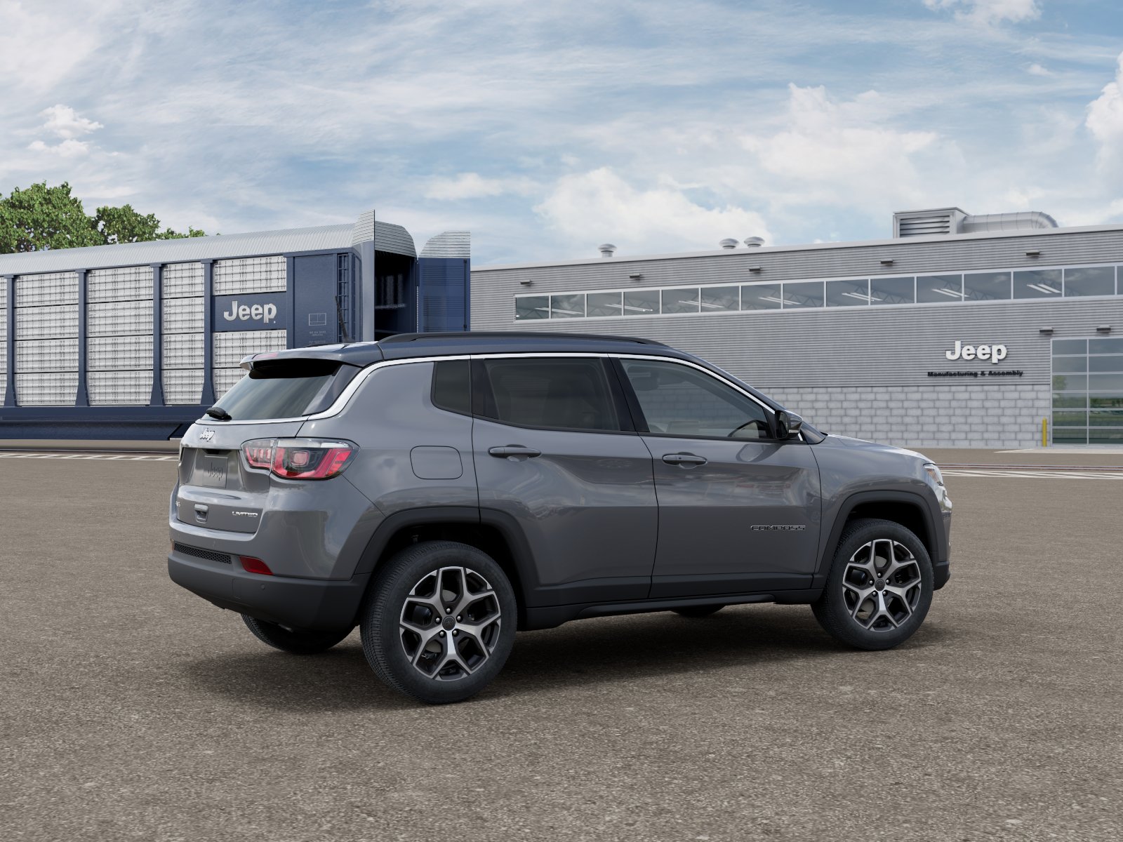 New 2026 Sting-Gray Clear-Coat Exterior Paint Jeep Limited image 5
