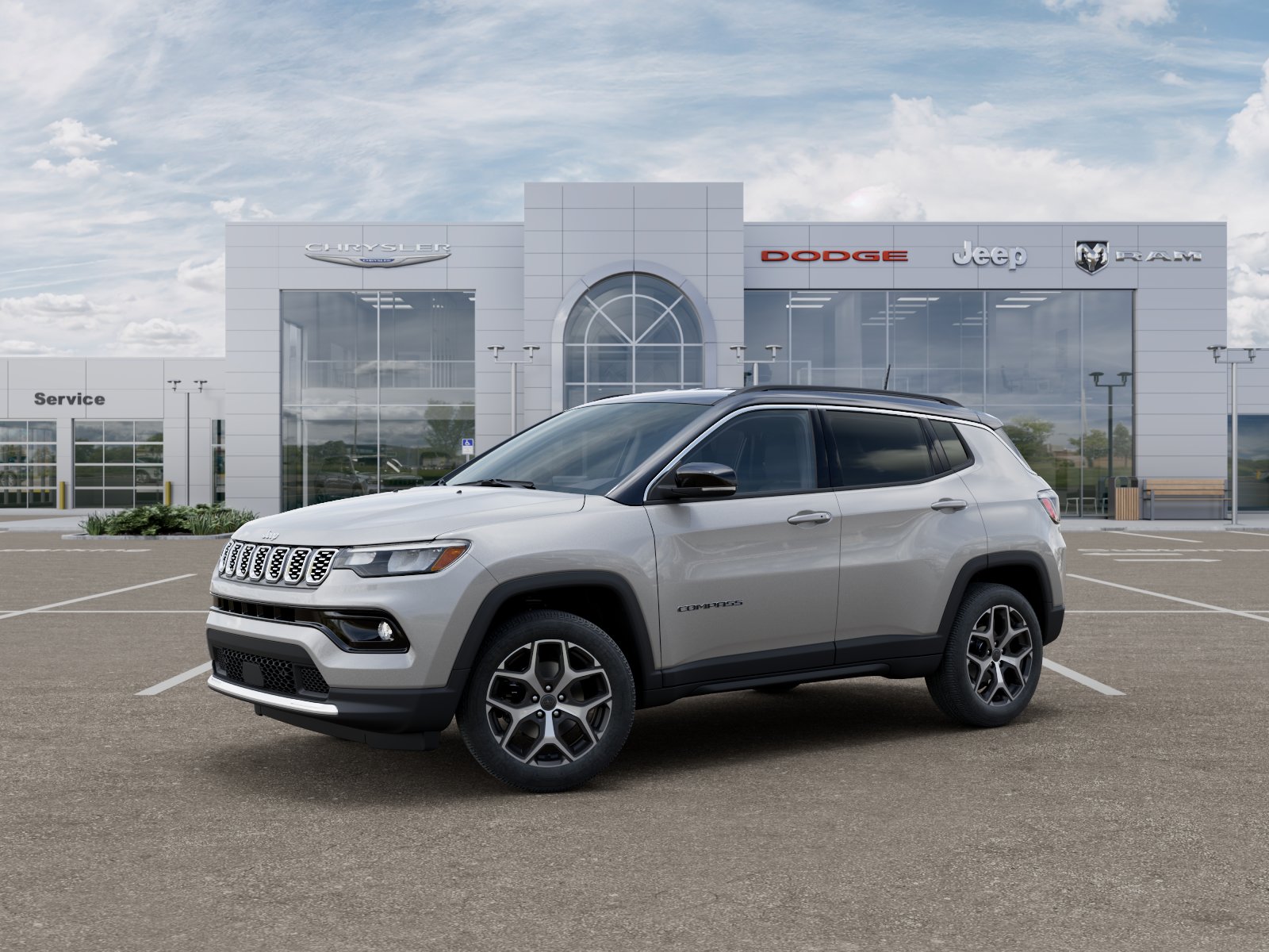 New 2026 Silver Zynith Metallic Clear-Coat Exterior Paint Jeep Limited image 28