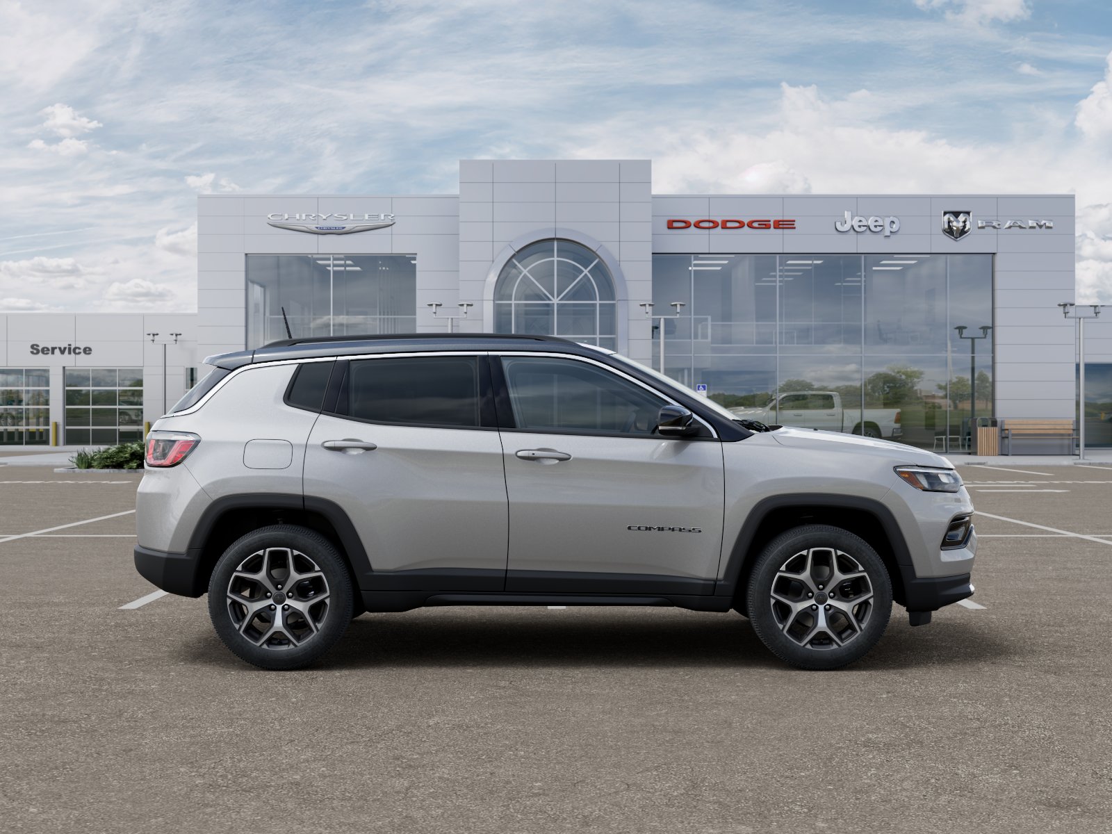 New 2026 Silver Zynith Metallic Clear-Coat Exterior Paint Jeep Limited image 47