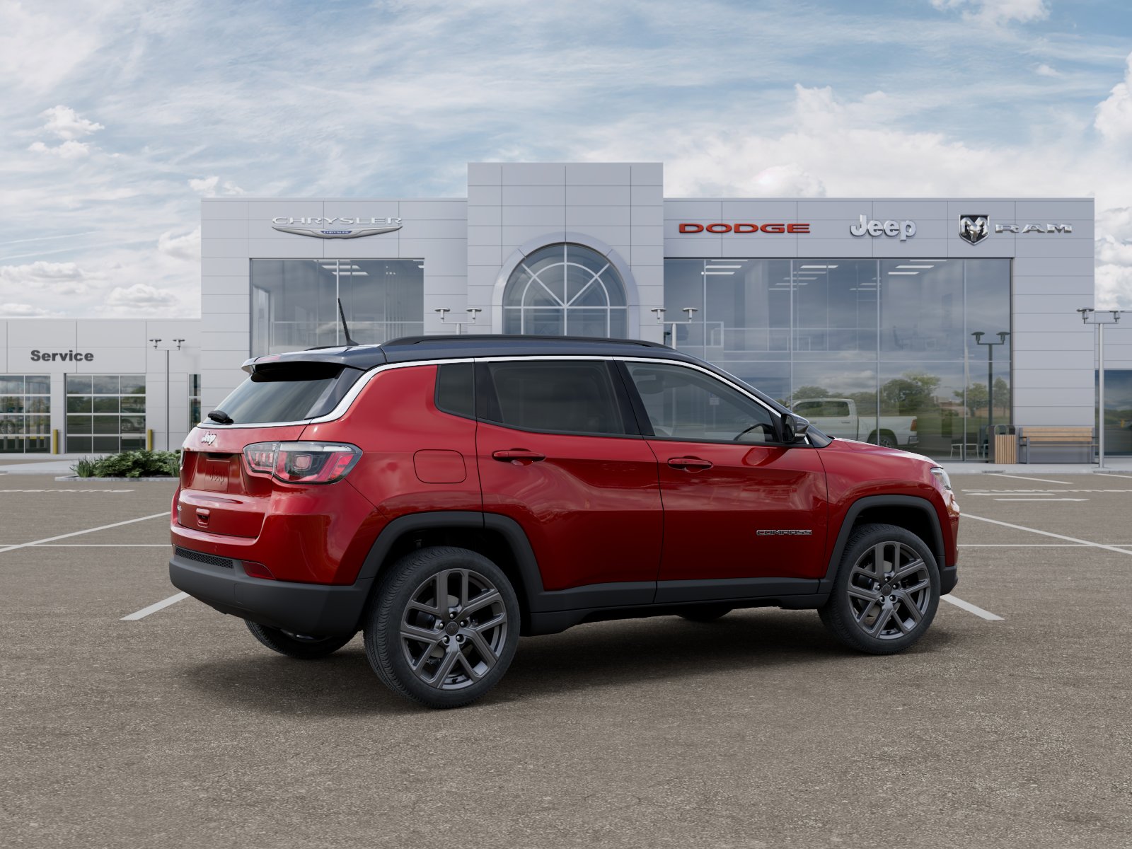 New 2026 Red Hot Pearl-Coat Exterior Paint Jeep Limited Altitude image 19