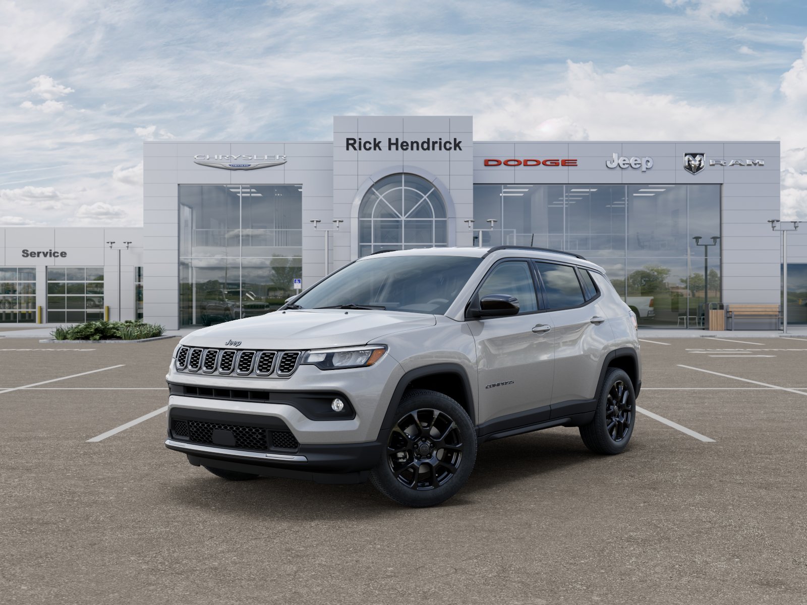 New 2026 Silver Zynith Metallic Clearcoat Jeep Latitude Altitude image 36