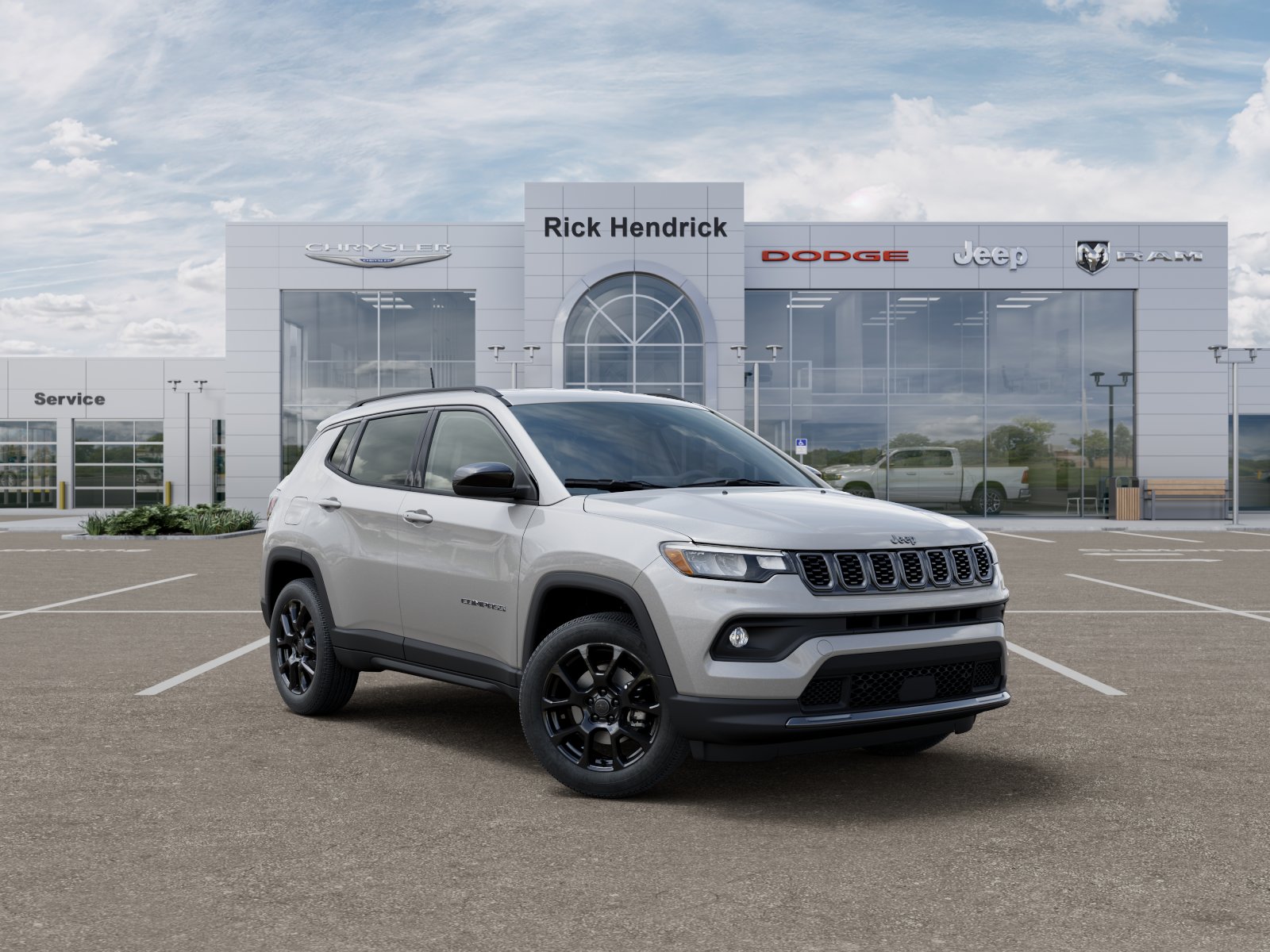 New 2026 Silver Zynith Metallic Clearcoat Jeep Latitude Altitude image 35