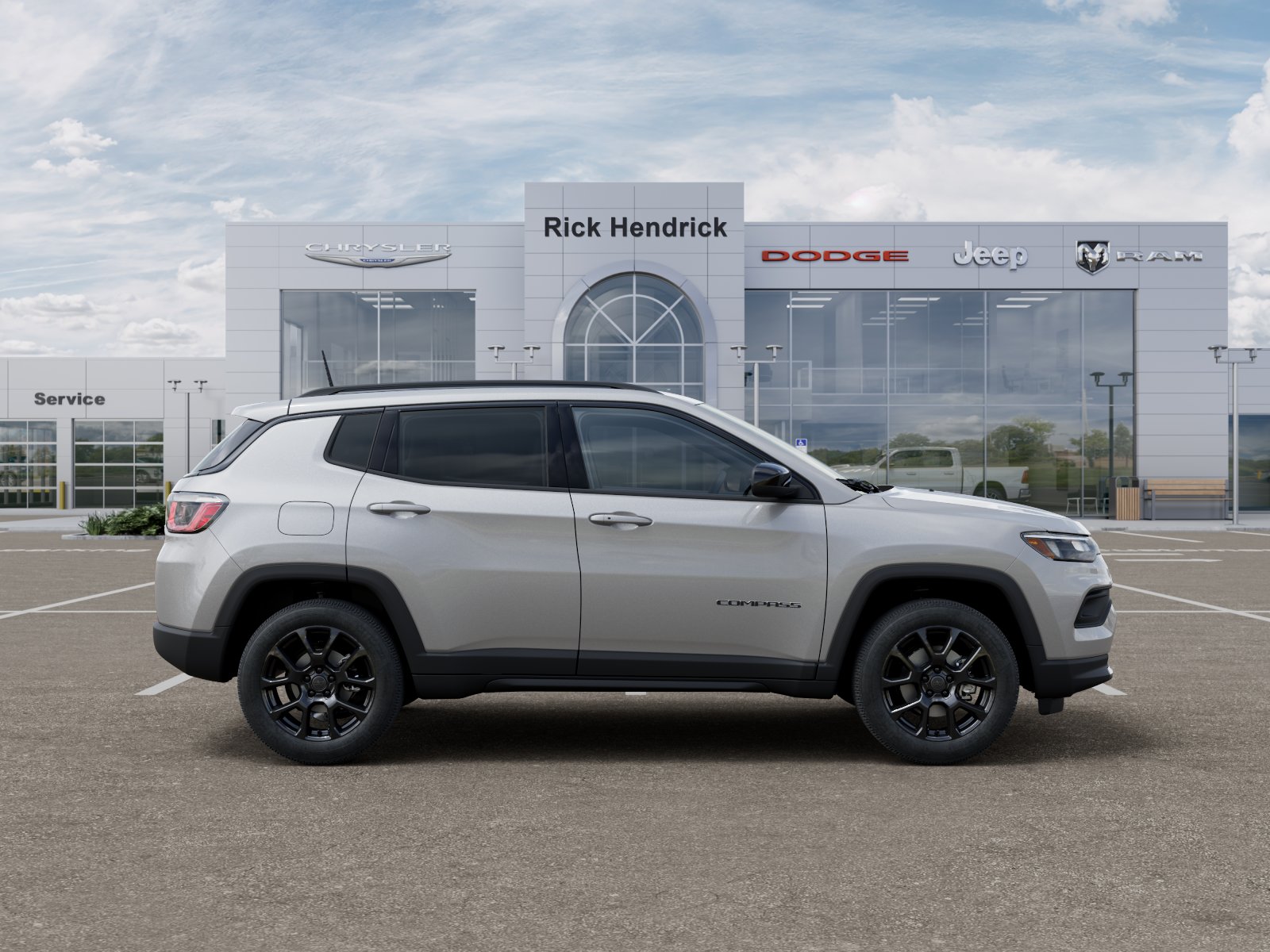 New 2026 Silver Zynith Metallic Clearcoat Jeep Latitude Altitude image 55