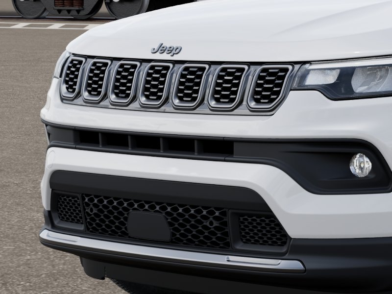 New 2026 Bright White Clear-Coat Exterior Paint Jeep Latitude image 11