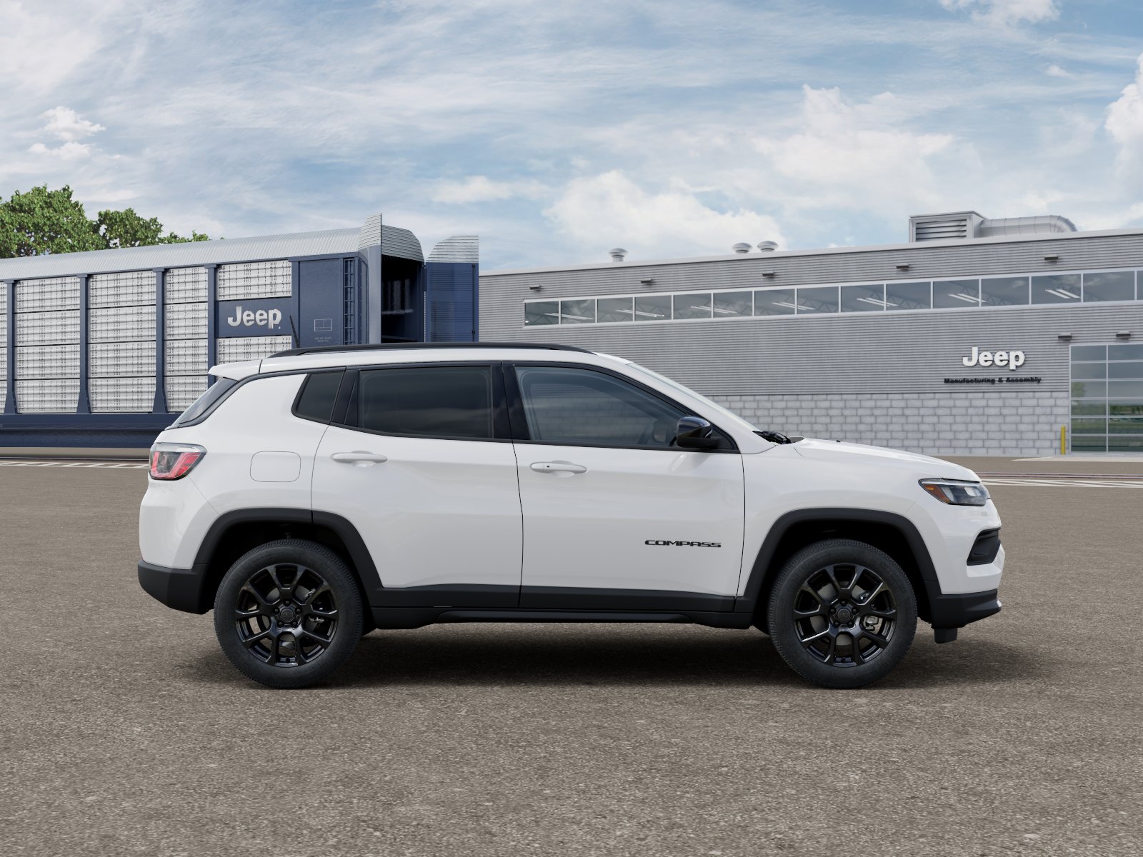 New 2026 Bright White Clear-Coat Exterior Paint Jeep Latitude image 21
