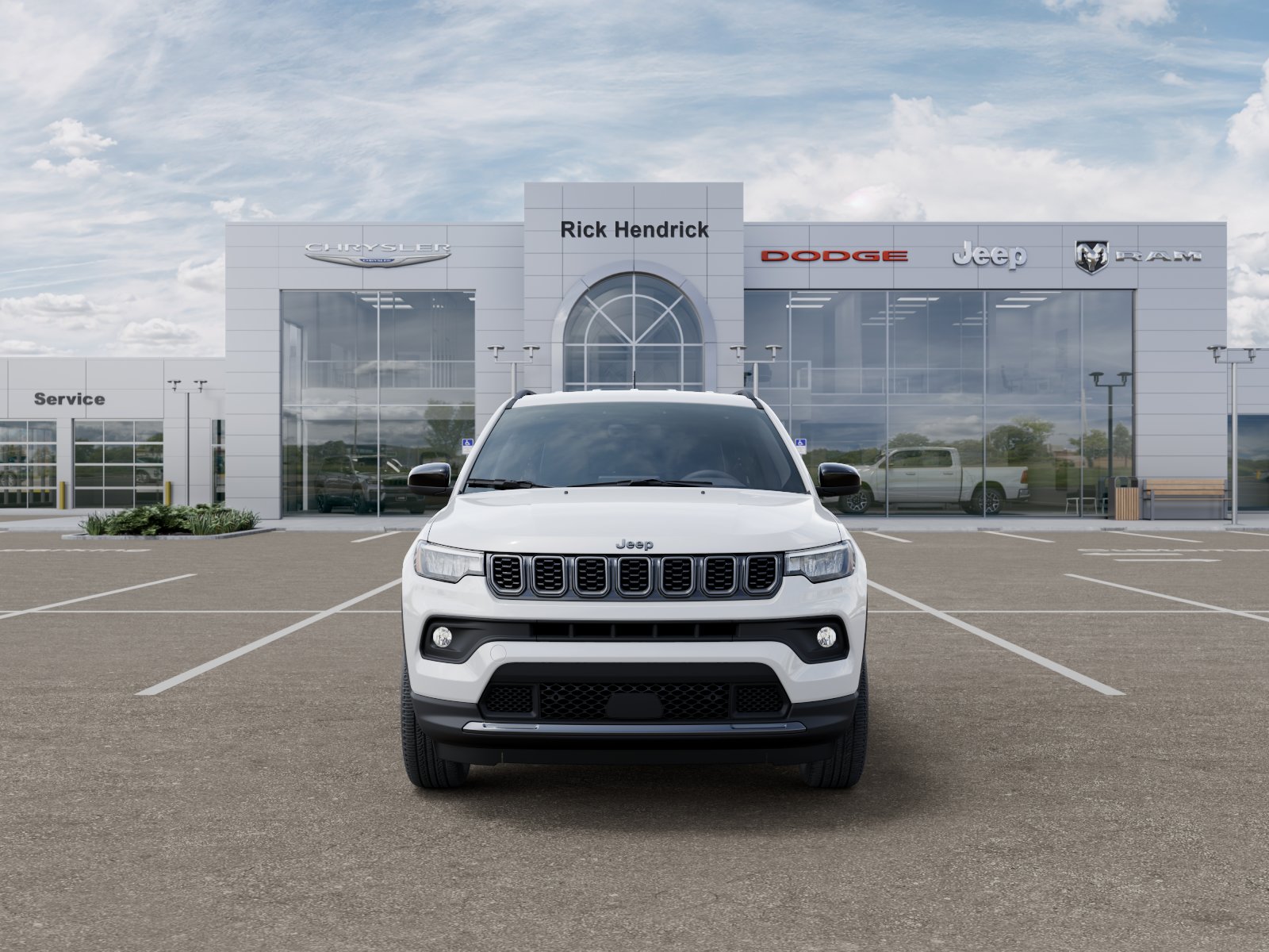 New 2026 Bright White Clear-Coat Exterior Paint Jeep Latitude Altitude image 44