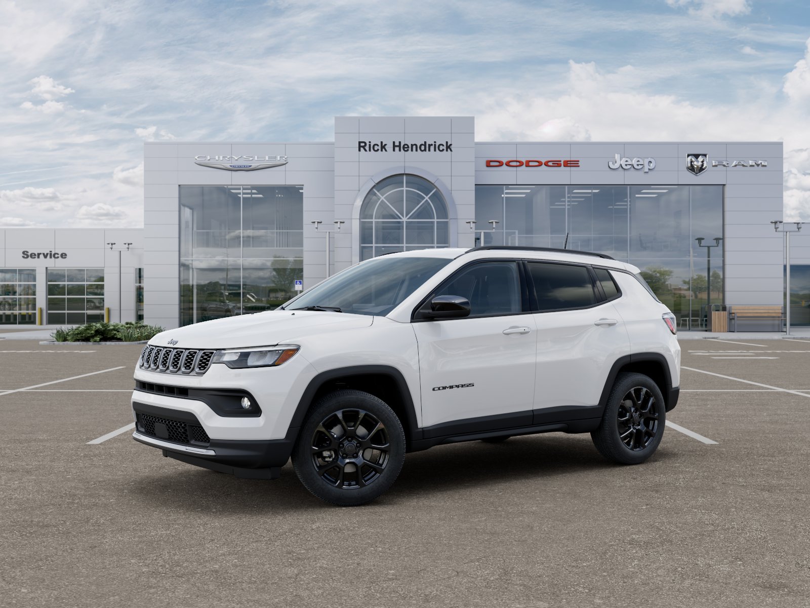 New 2026 Bright White Clear-Coat Exterior Paint Jeep Latitude Altitude image 41