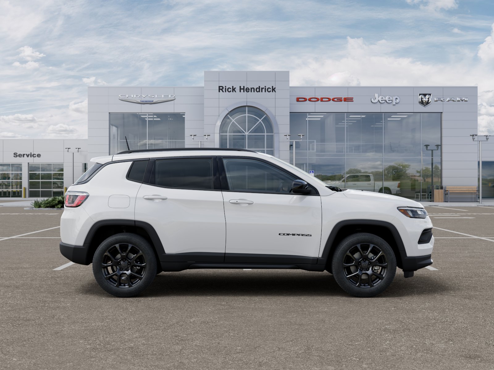 New 2026 Bright White Clear-Coat Exterior Paint Jeep Latitude Altitude image 59