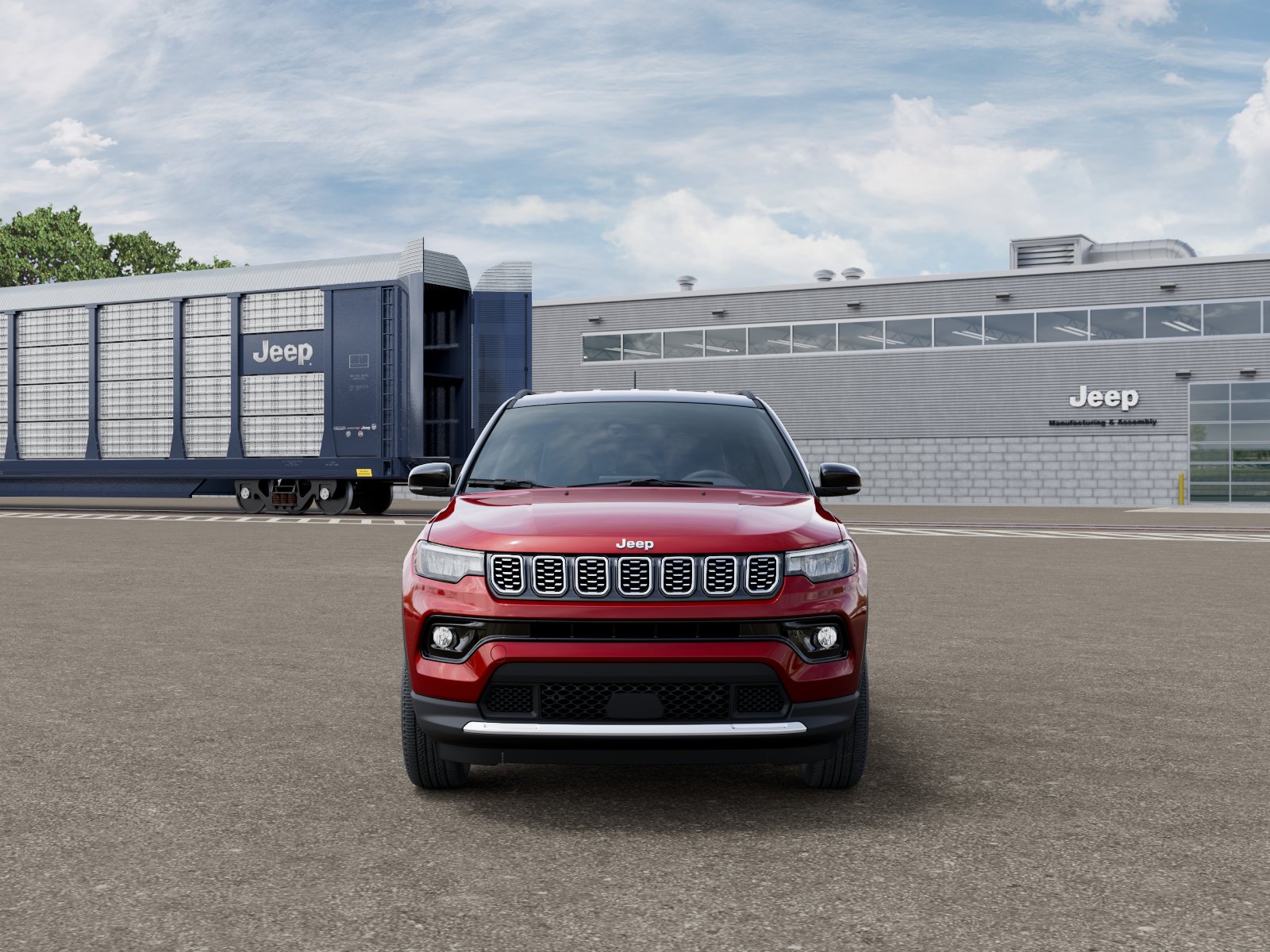 New 2026 Red Hot Pearl-Coat Exterior Pa Jeep COMPASS LIMITED 4X4 image 6