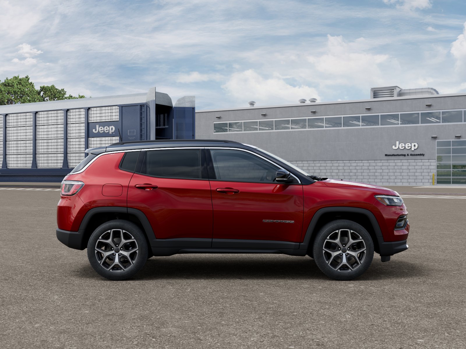 New 2026 Red Hot Pearl-Coat Exterior Pa Jeep COMPASS LIMITED 4X4 image 21