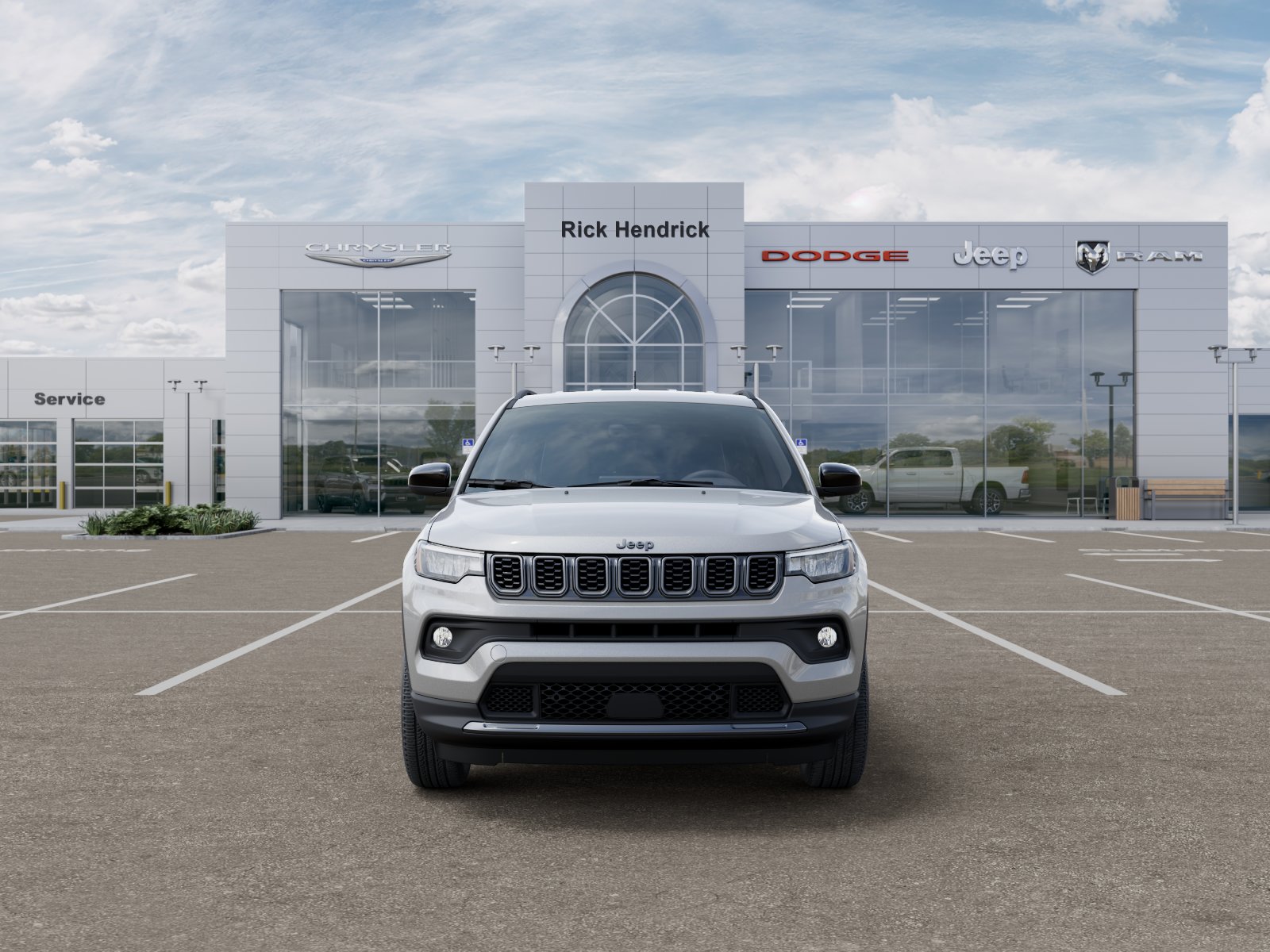 New 2026 Silver Zynith Metallic Clear-Coat Exterior Paint Jeep Latitude Altitude image 45