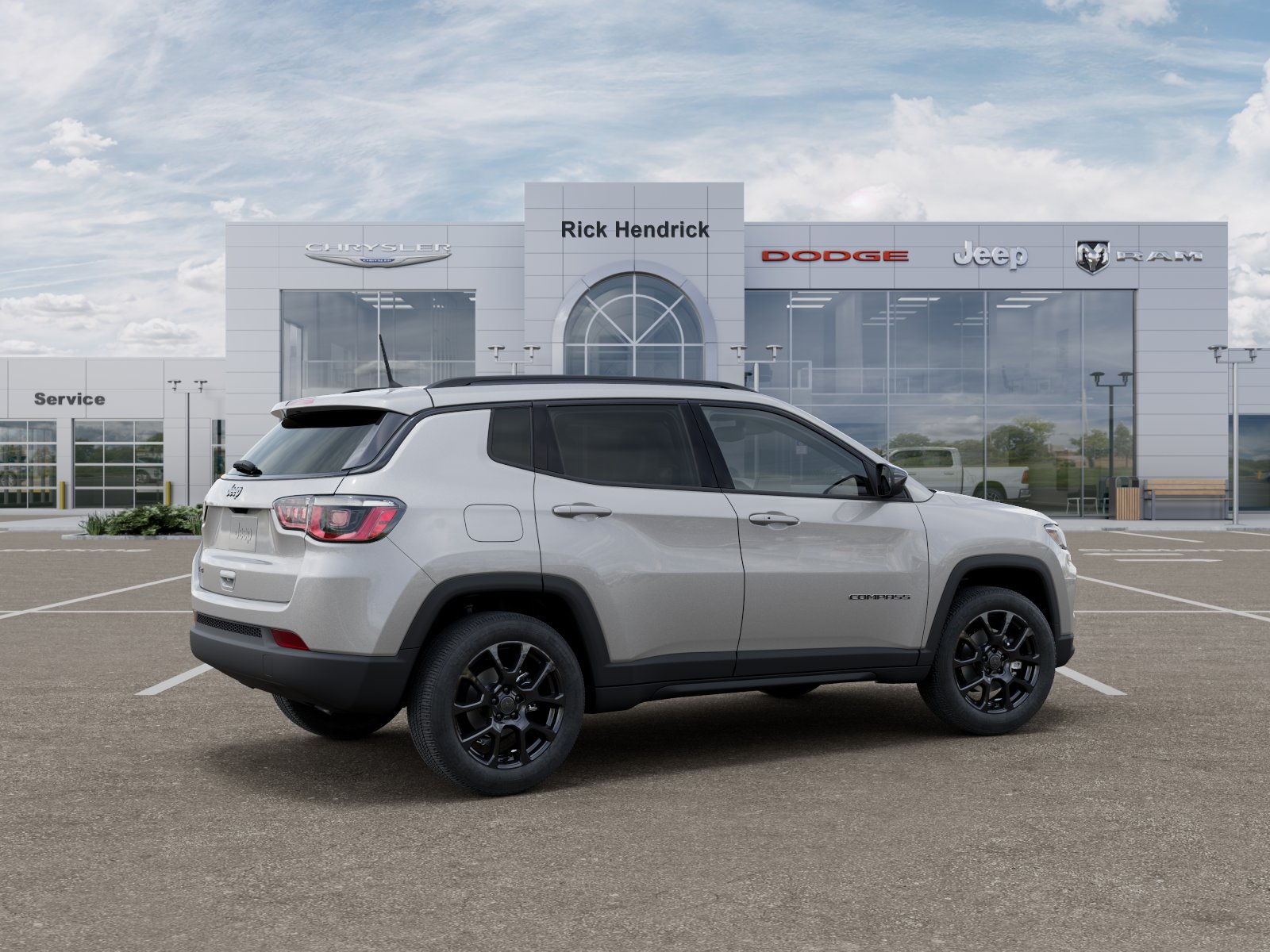 New 2026 Silver Zynith Metallic Clear-Coat Exterior Paint Jeep Latitude Altitude image 44