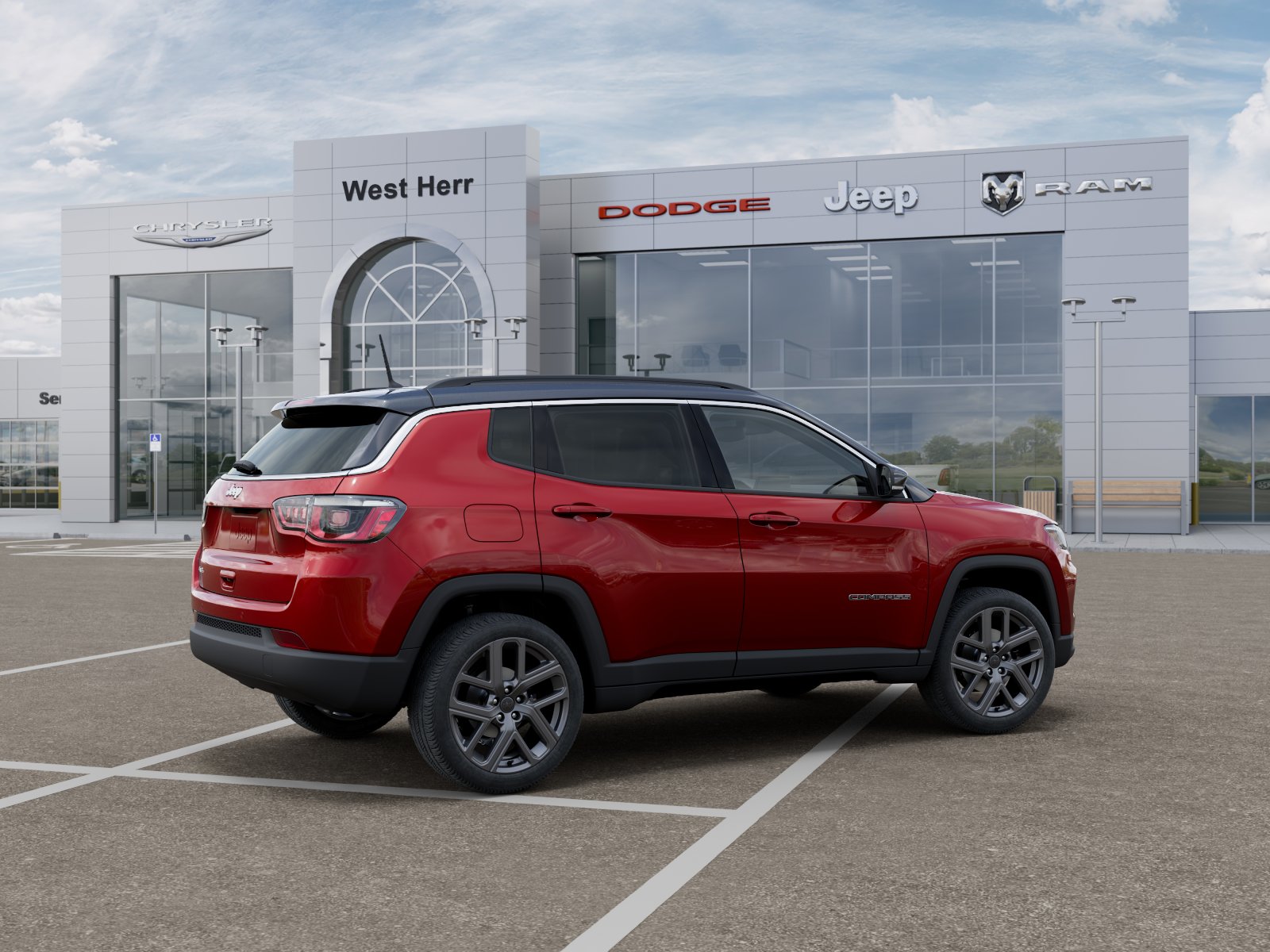 New 2026 Red Hot Pearl-Coat Exterior Paint Jeep Limited image 30