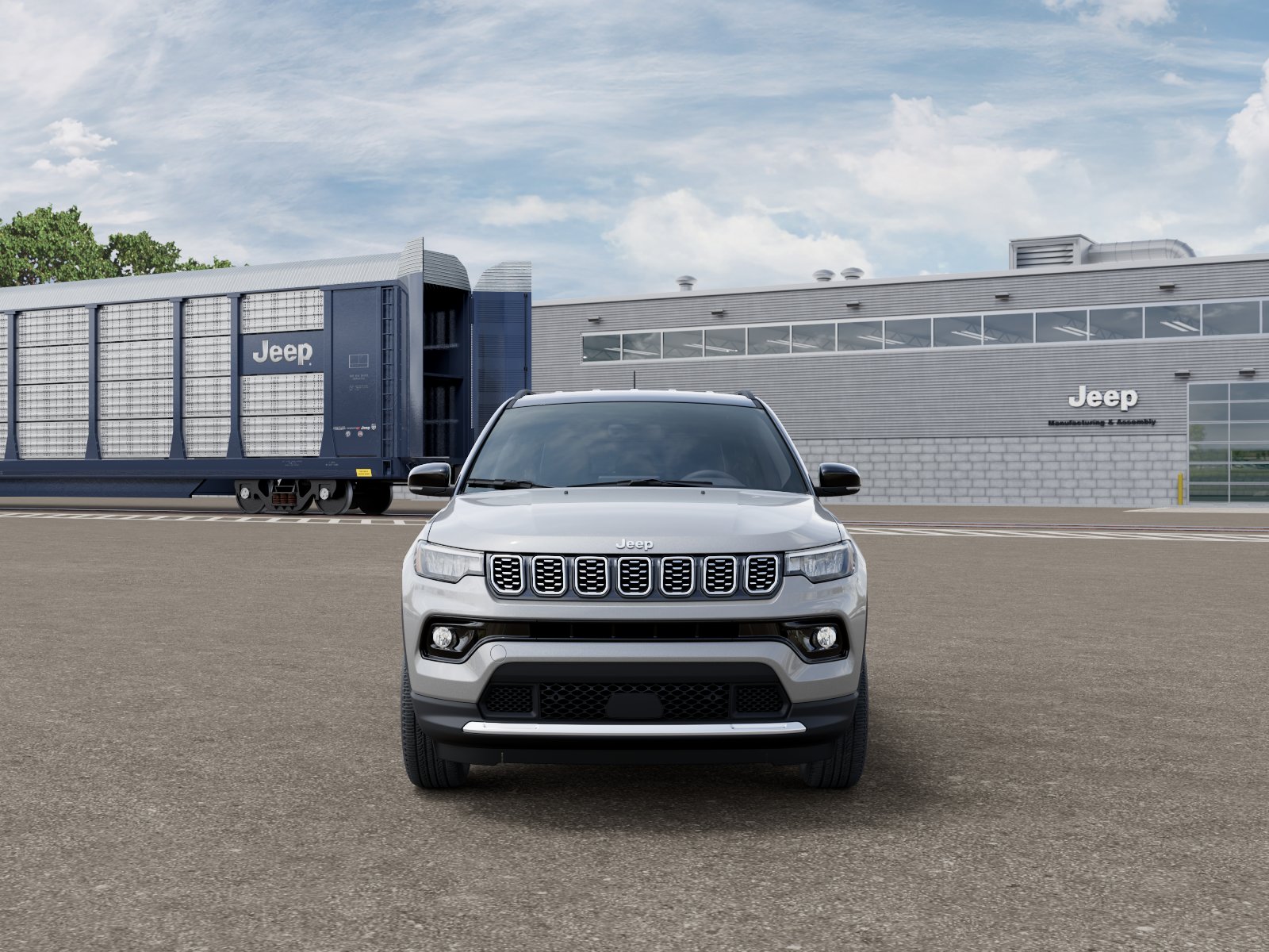New 2026 Silver Zynith Metallic Clear-Coat Exterior Paint Jeep Limited image 27