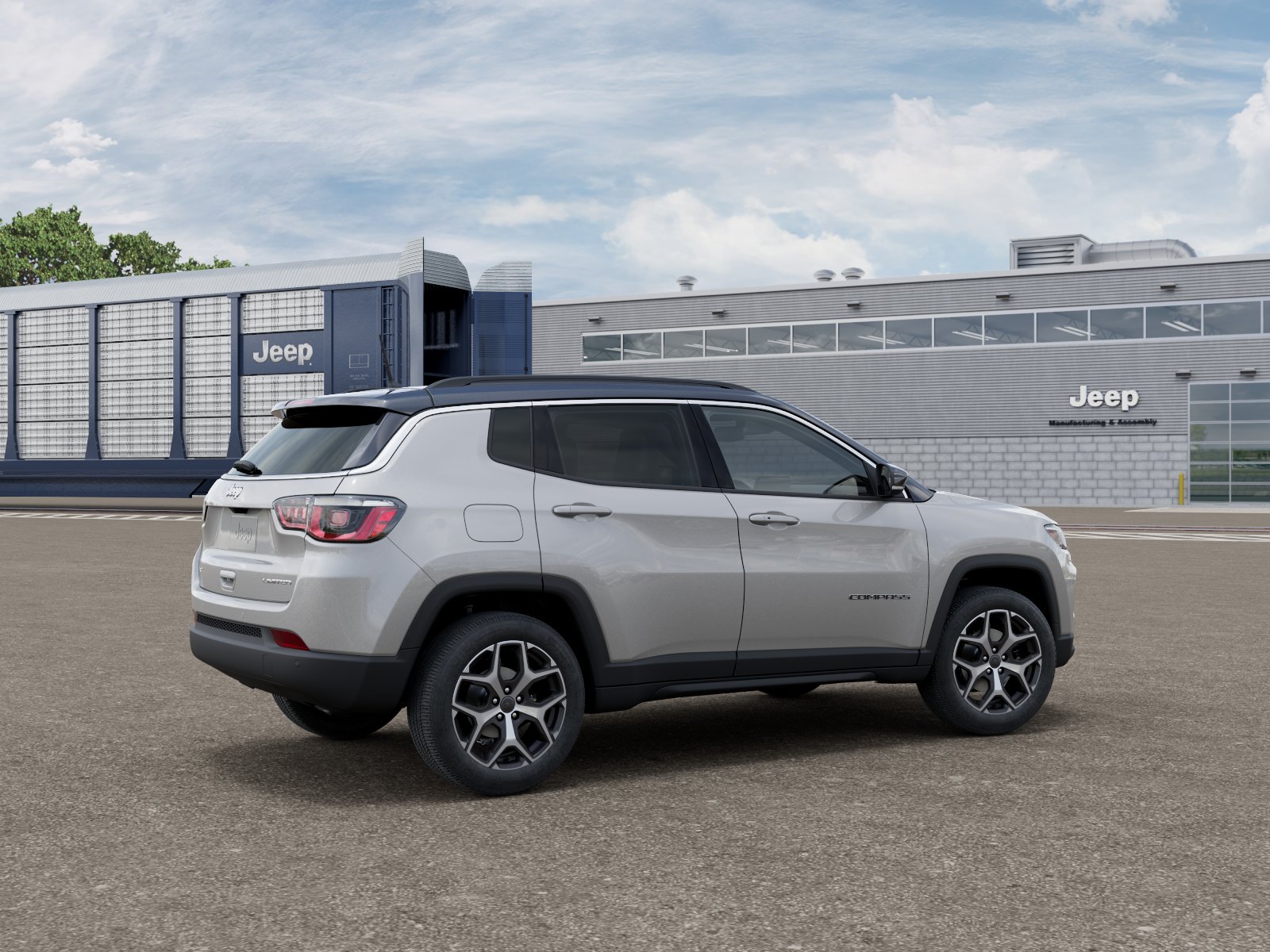 New 2026 Silver Zynith Metallic Clear-Coat Exterior Paint Jeep Limited image 25