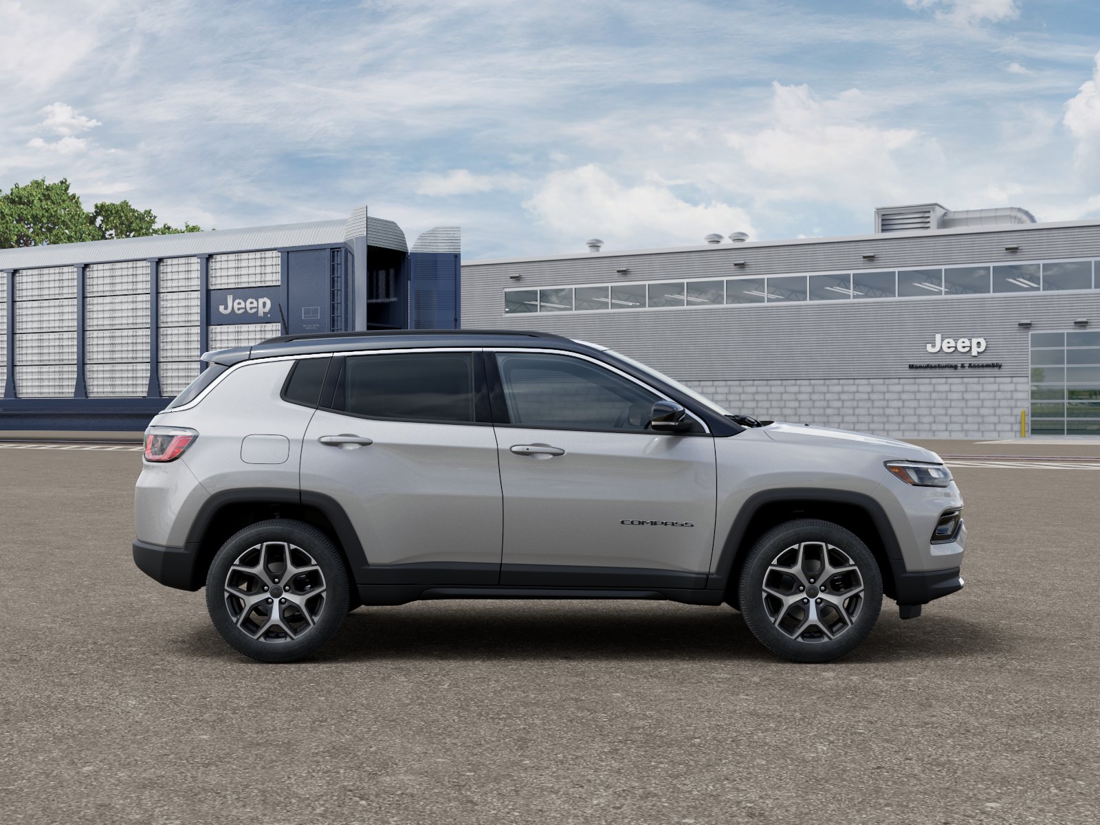 New 2026 Silver Zynith Metallic Clear-Coat Exterior Paint Jeep Limited image 42