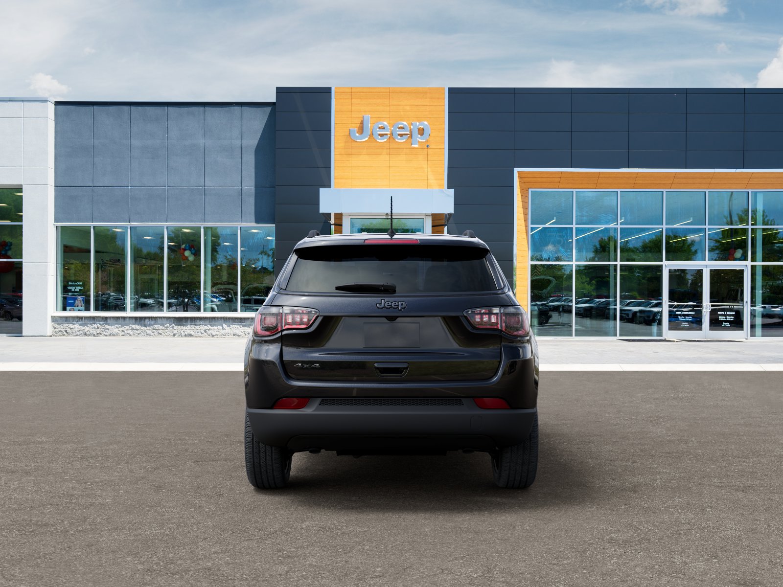 New 2026 Diamond Black Crystal Pearl-Coat Exterior Paint Jeep Latitude image 33